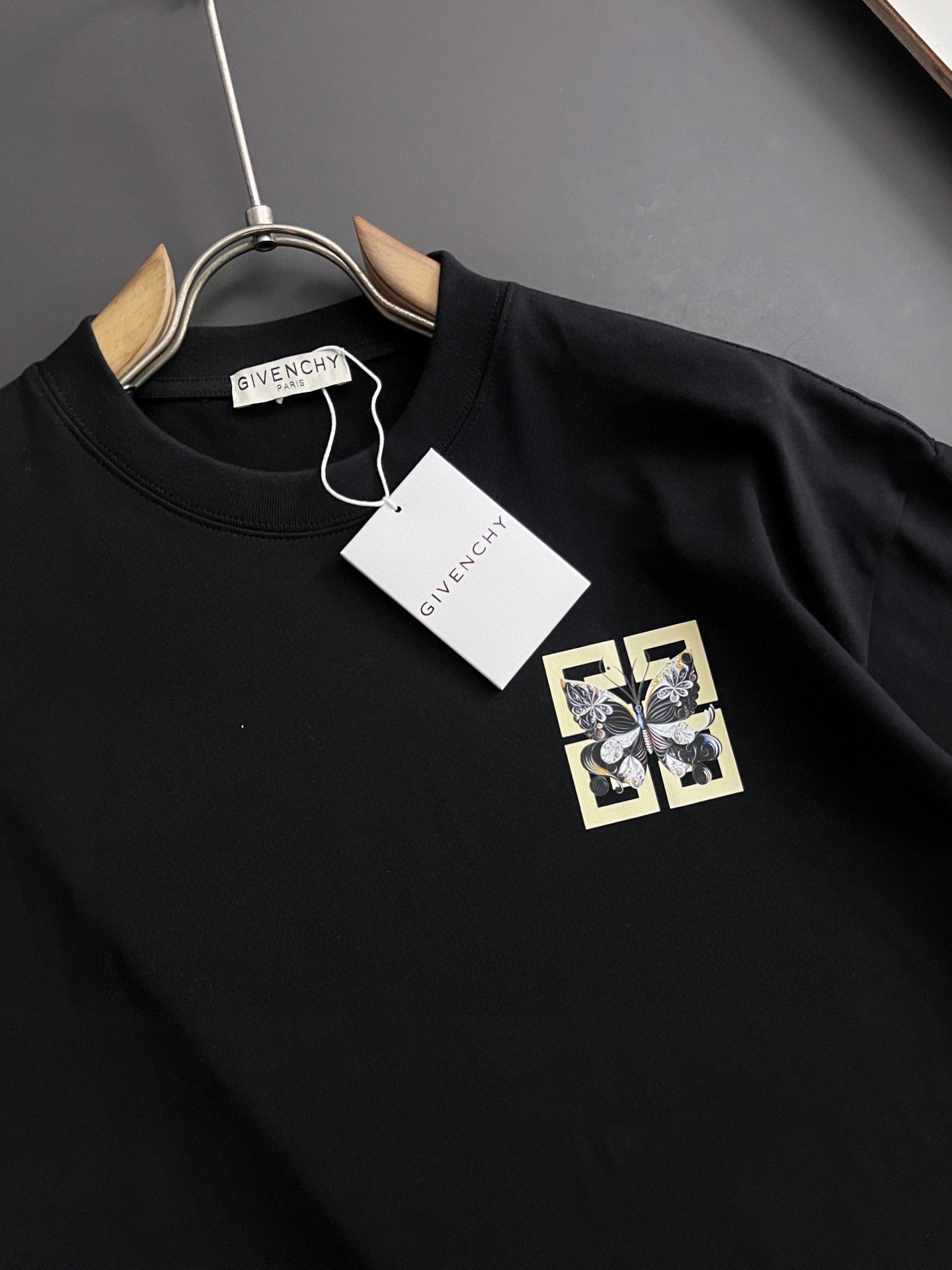 ）25款Giv*🌟最新独家爆款*.】重克280克纯棉双纱）爆款现货四季系列短袖，简约基础衣橱神器， 休闲