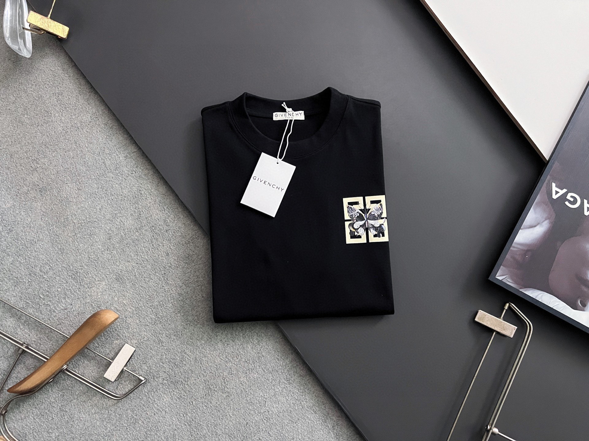 ）25款Giv*🌟最新独家爆款*.】重克280克纯棉双纱）爆款现货四季系列短袖，简约基础衣橱神器， 休闲