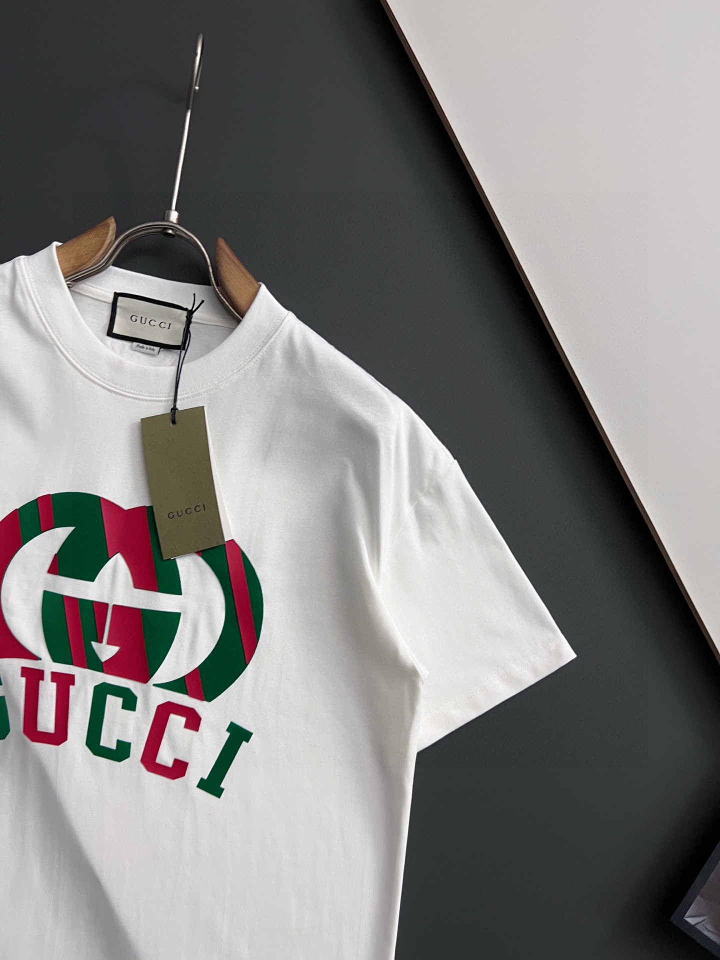 ）25款Gucc*🌟最新独家爆款*.】重克280克纯棉双纱）爆款现货四季系列短袖，简约基础衣橱神器， 休