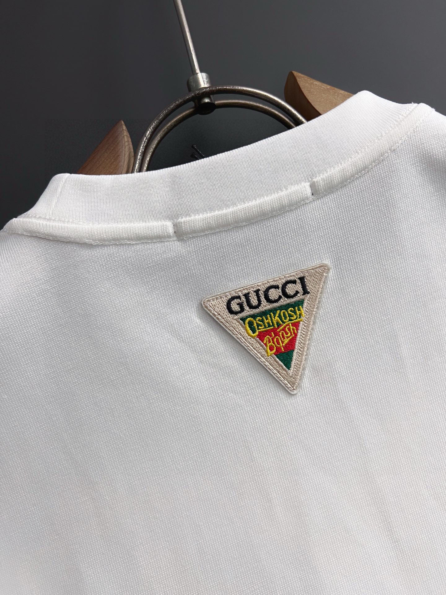 ）25款Gucc*🌟最新独家爆款*.】重克280克纯棉双纱）爆款现货四季系列短袖，简约基础衣橱神器， 休