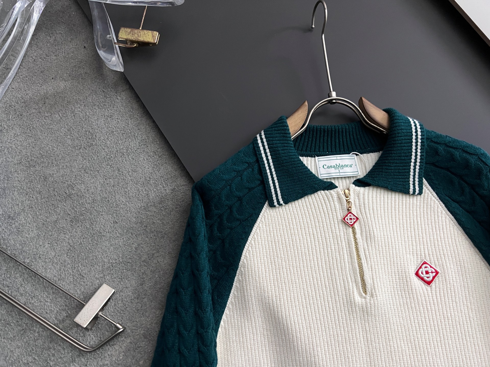 ）Cas布兰卡*2025新季春款男士针织毛衣🔥全新支数16针天丝初剪面料，轻薄柔软 手感顺滑舒适透气，上