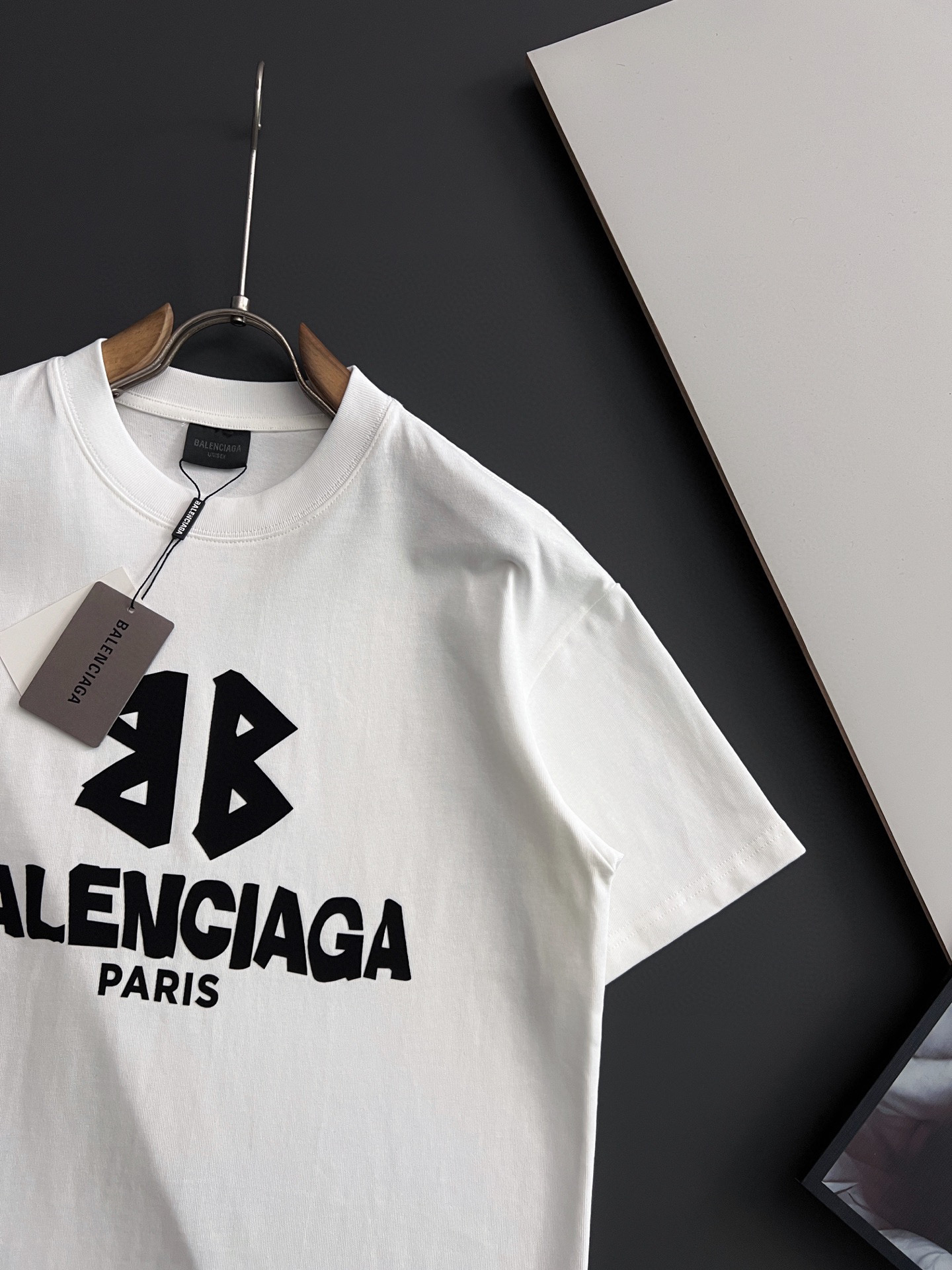 ）25款Bal*🌟最新独家爆款*.】重克280克纯棉双纱）爆款现货四季系列短袖，简约基础衣橱神器， 休闲