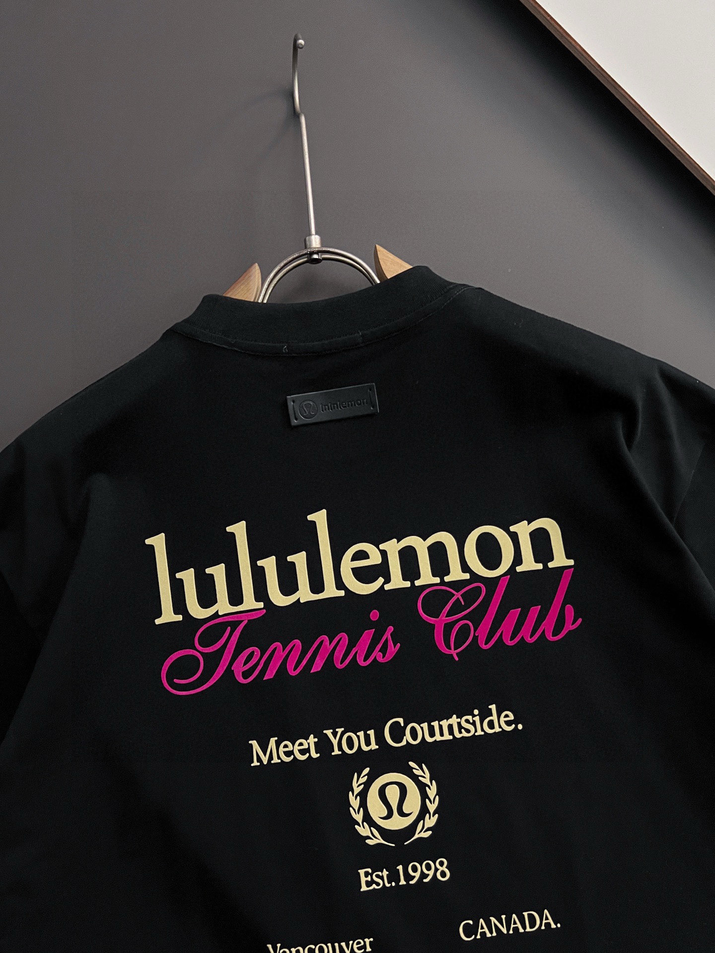 ）Lulu*、2025Ss🌟爆款260g纯棉双纱爆款现货四季系列短袖，简约基础衣橱神器， 休闲百搭必备款