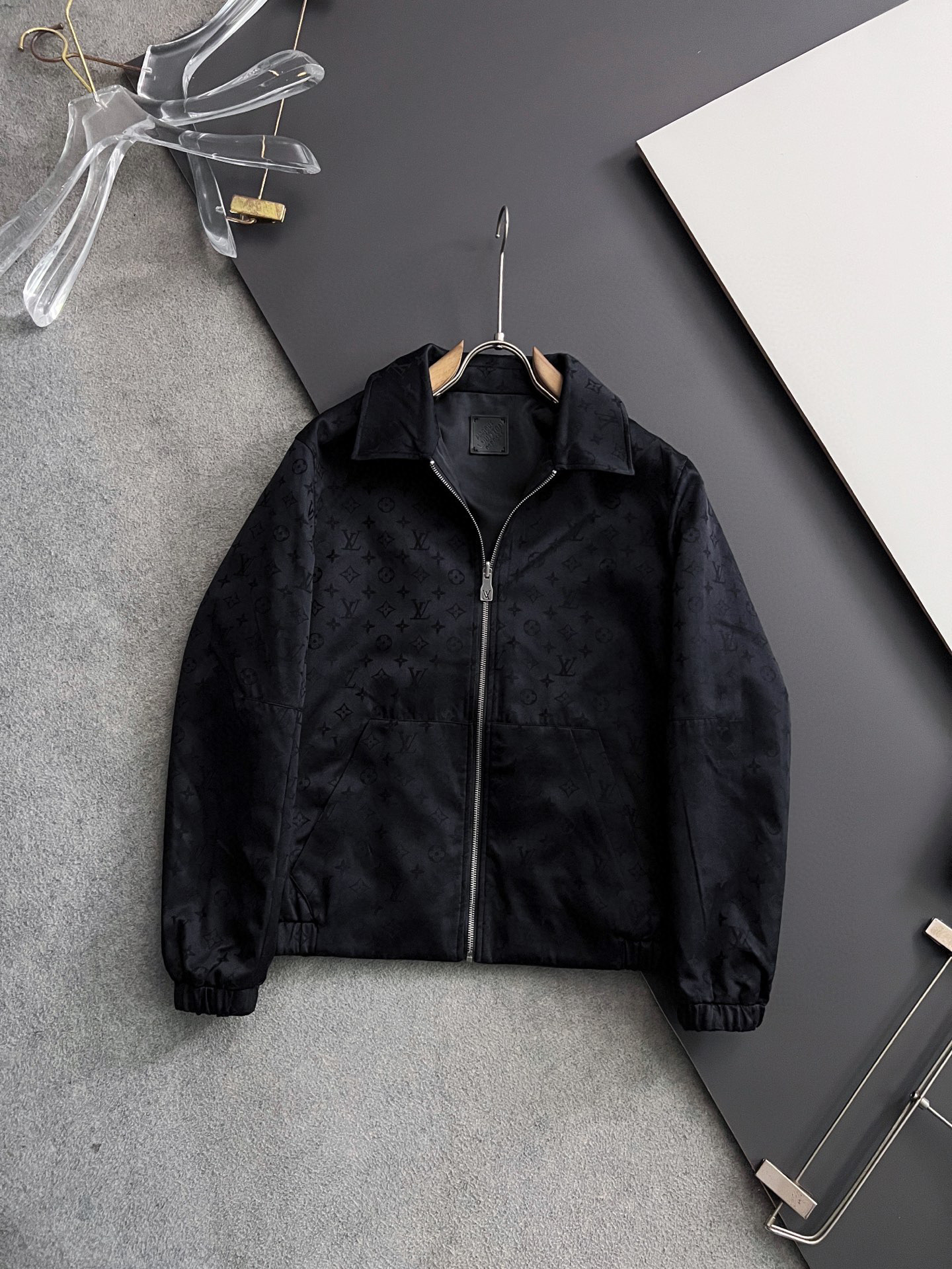 ）1V双面软牛仔提花、2025ss秋冬新款发布❤️翻领立领夹克外套，穿上就是舒适自在又显瘦的存在，慵懒而