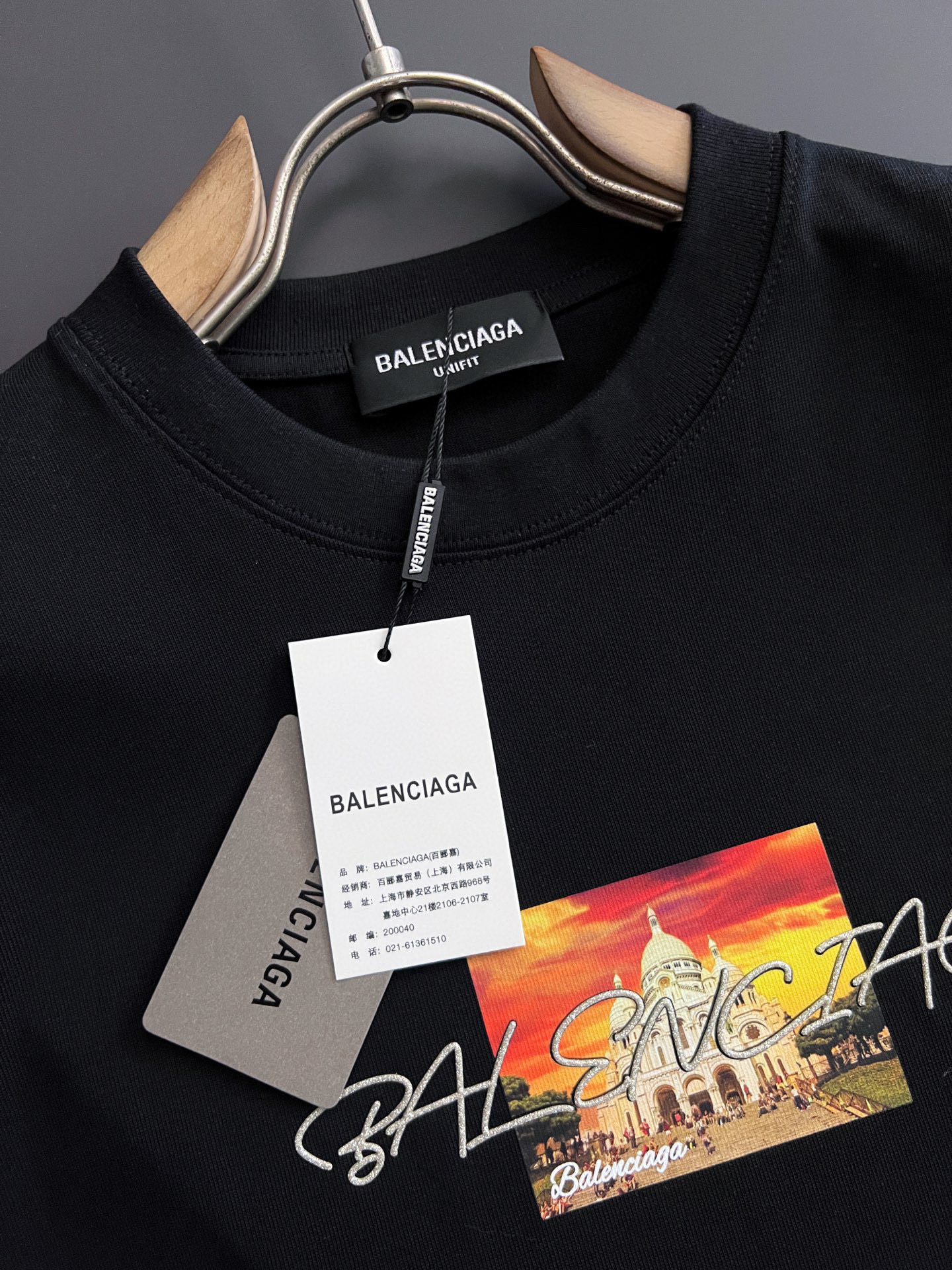 ）Bal*、🌟2025Ss爆款280g纯棉双纱爆款现货四季系列短袖，简约基础衣橱神器， 休闲百搭必备款）