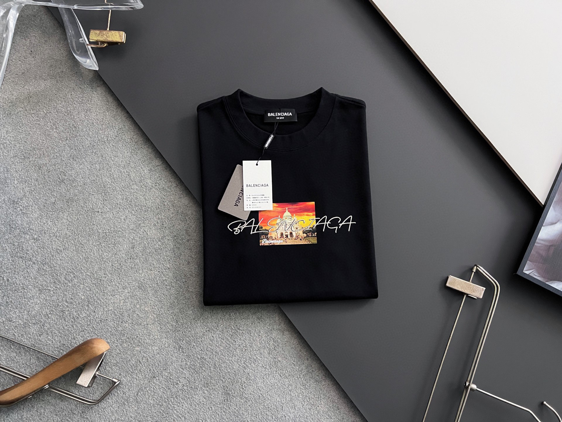 ）Bal*、🌟2025Ss爆款280g纯棉双纱爆款现货四季系列短袖，简约基础衣橱神器， 休闲百搭必备款）