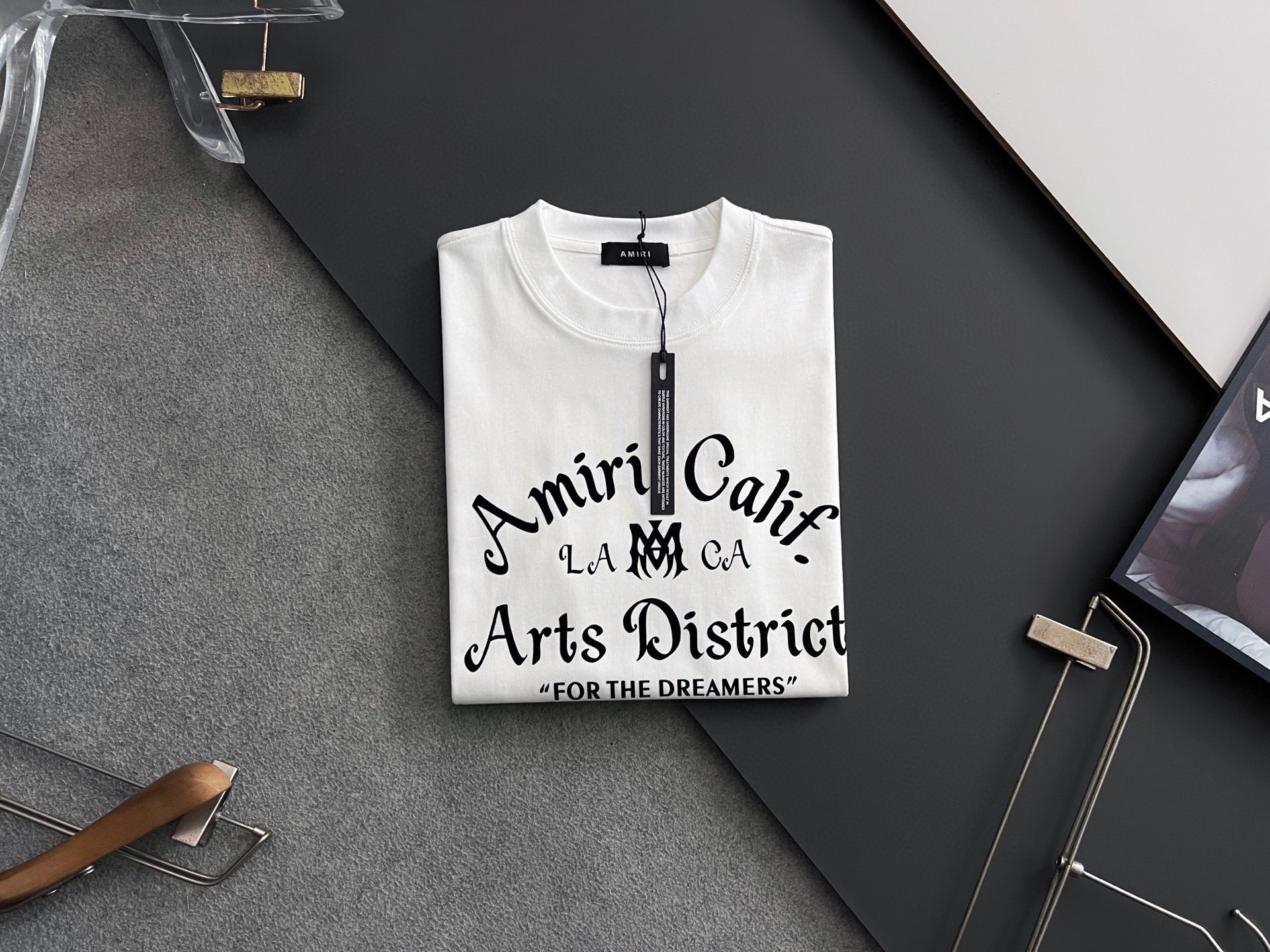 ）Amiri*、🌟2025Ss爆款280g纯棉双纱爆款现货四季系列短袖，简约基础衣橱神器， 休闲百搭必备