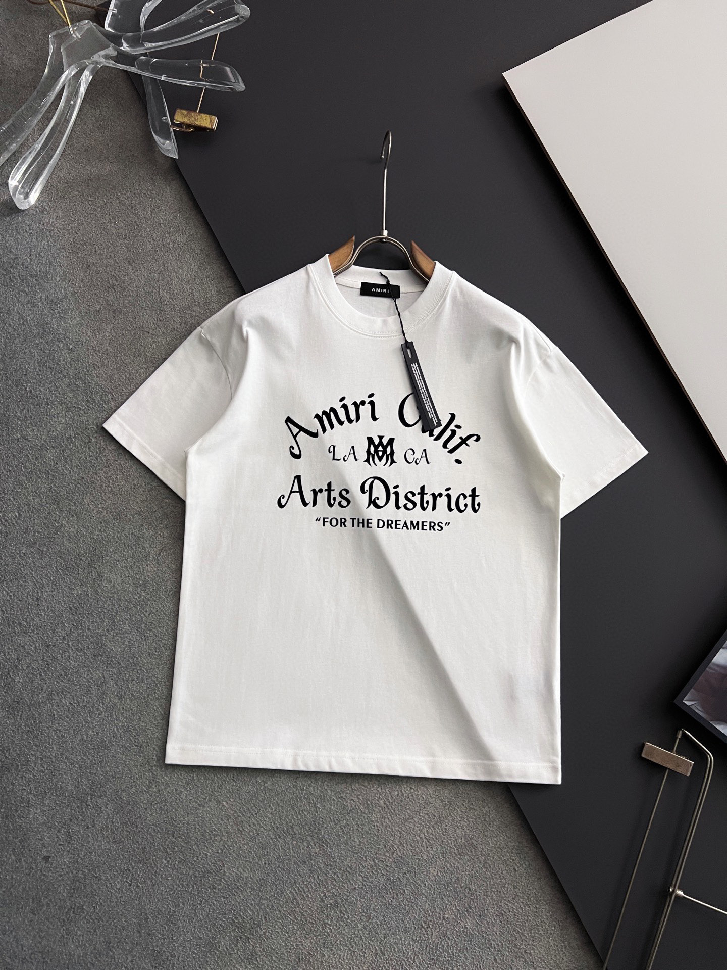 ）Amiri*、🌟2025Ss爆款280g纯棉双纱爆款现货四季系列短袖，简约基础衣橱神器， 休闲百搭必备