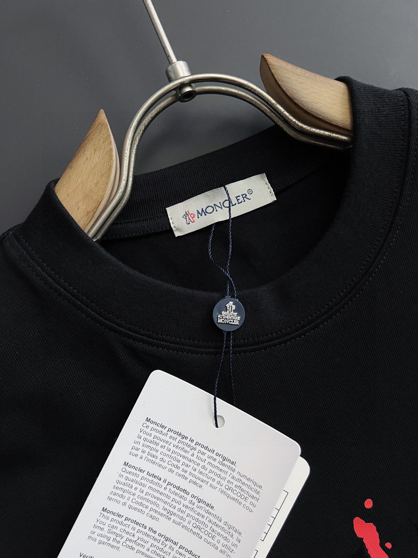 ）25款Moncle*🌟最新独家爆款*.】重克280克纯棉双纱）爆款现货四季系列短袖，简约基础衣橱神器，