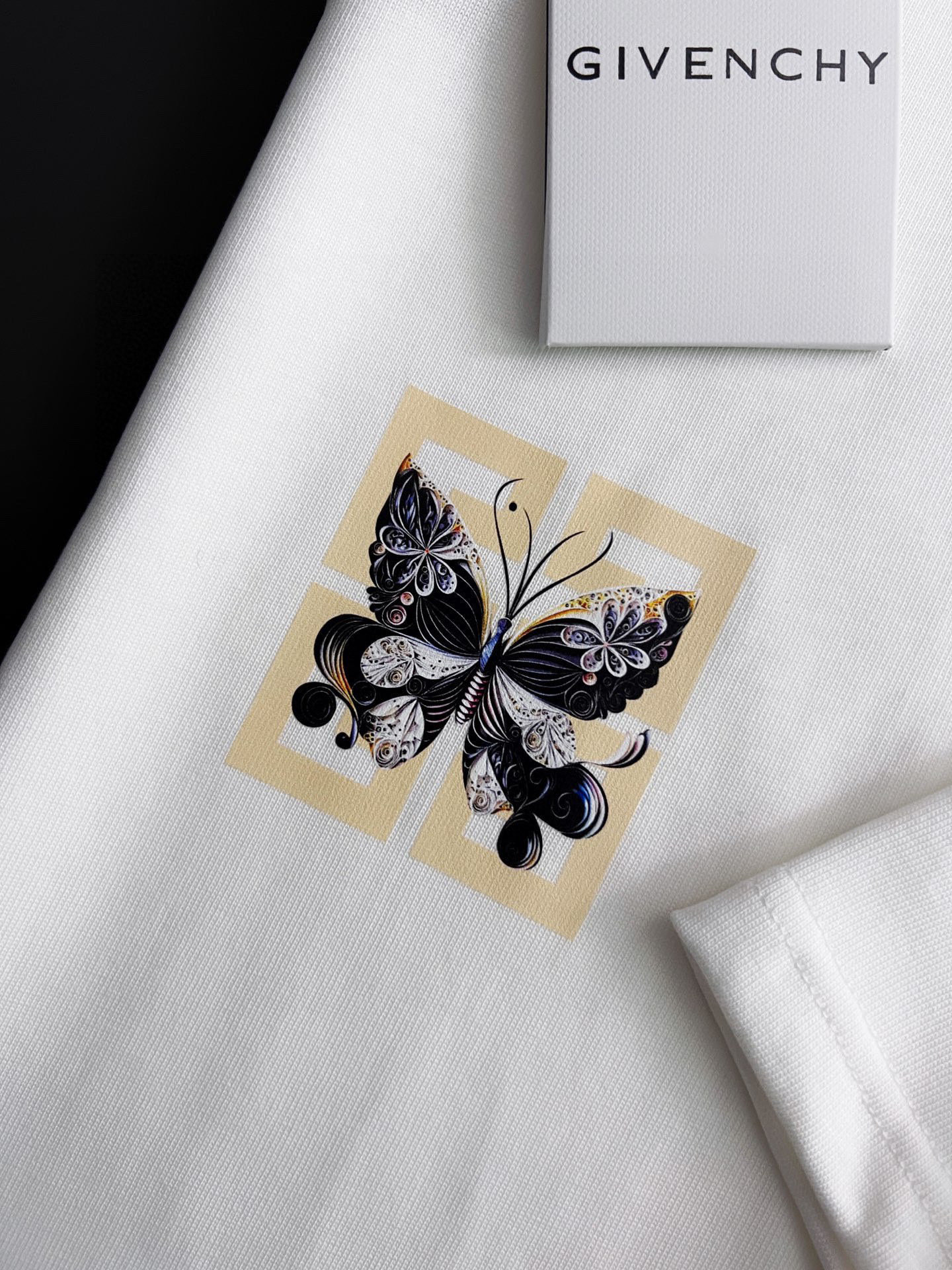 ）Giv*、🌟2025Ss爆款280g纯棉双纱爆款现货四季系列短袖，简约基础衣橱神器， 休闲百搭必备款）