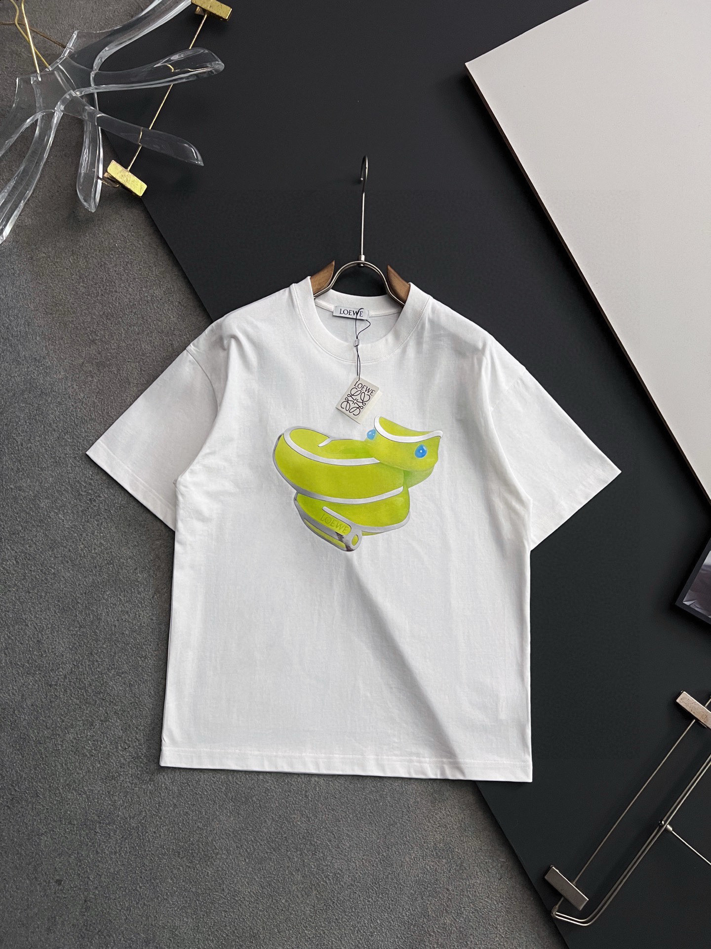 ）25款Loe🌟最新独家爆款*.】重克280克纯棉双纱）爆款现货四季系列短袖，简约基础衣橱神器， 休闲百