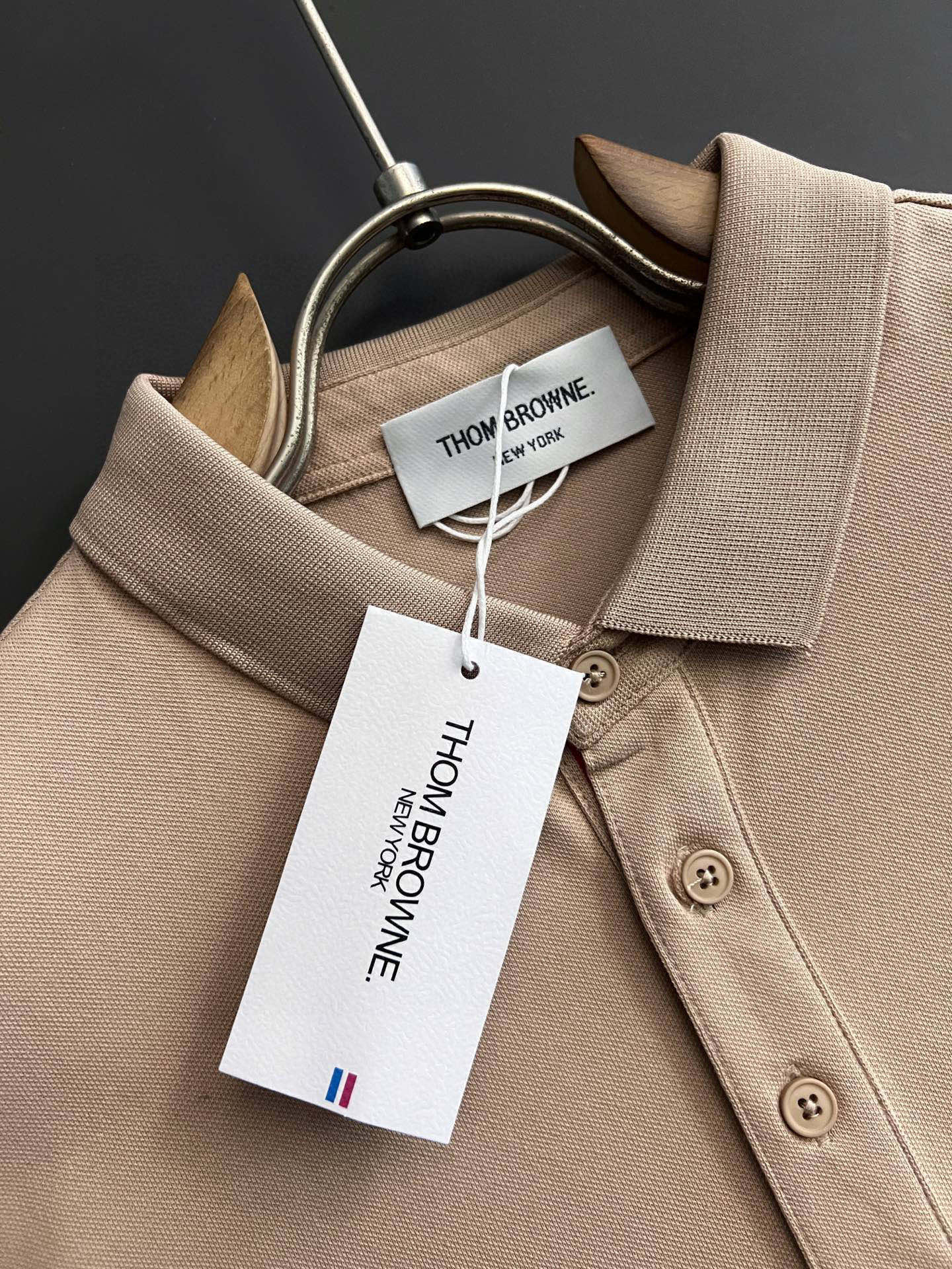 ）TB* 25Ss最新独家研发珠地丝光Polo功能性T恤、 抑菌 高弹功能性Polo男士短袖Polo衫，