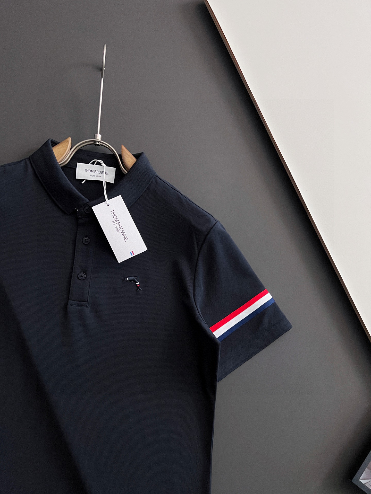 ）TB* 25Ss最新独家研发珠地丝光Polo功能性T恤、 抑菌 高弹功能性Polo男士短袖Polo衫，