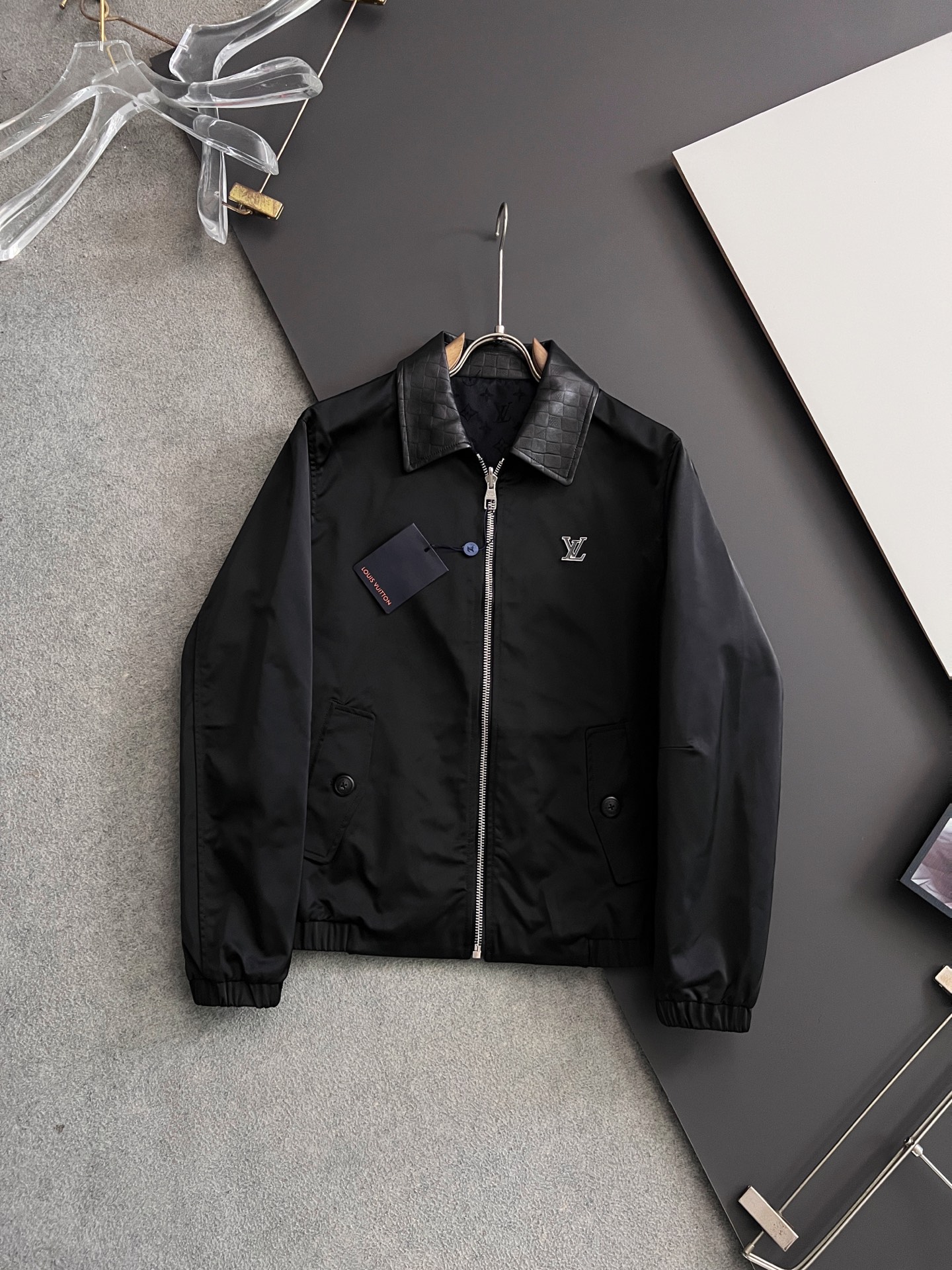 ） 1V* 2025秋冬新款老花🆕薄棉夹克 原版1:1订制五金配件全进口原版定制 欢迎专柜对比 超柔软 