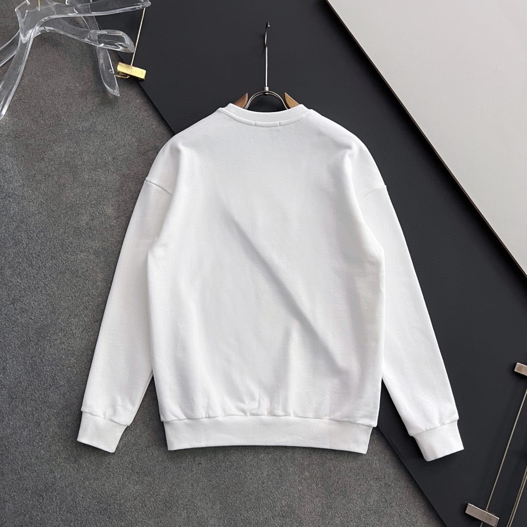 Fendi 2025Ss White Cotton Sweatshirt with Yellow Monster Eyes Embroidery 10 i1758036814244 2825 0 8