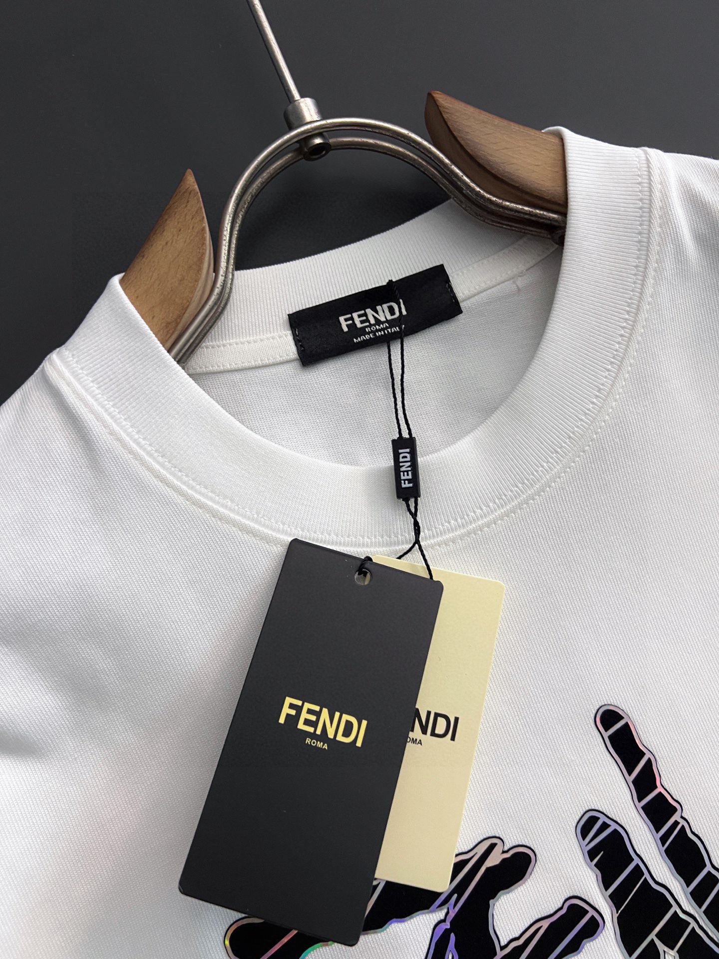 ）Fend福利*、2025Ss爆款280g纯棉双纱爆款现货四季系列短袖，简约基础衣橱神器， 休闲百搭必备