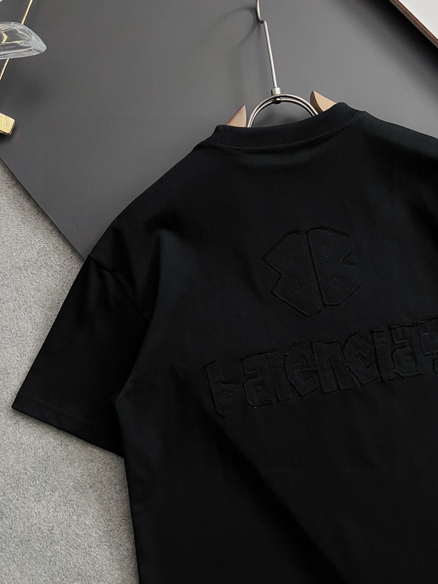 ）25福利款Bal*🌟最新独家爆款*.】重克280克纯棉双纱）爆款现货四季系列短袖，简约基础衣橱神器， 