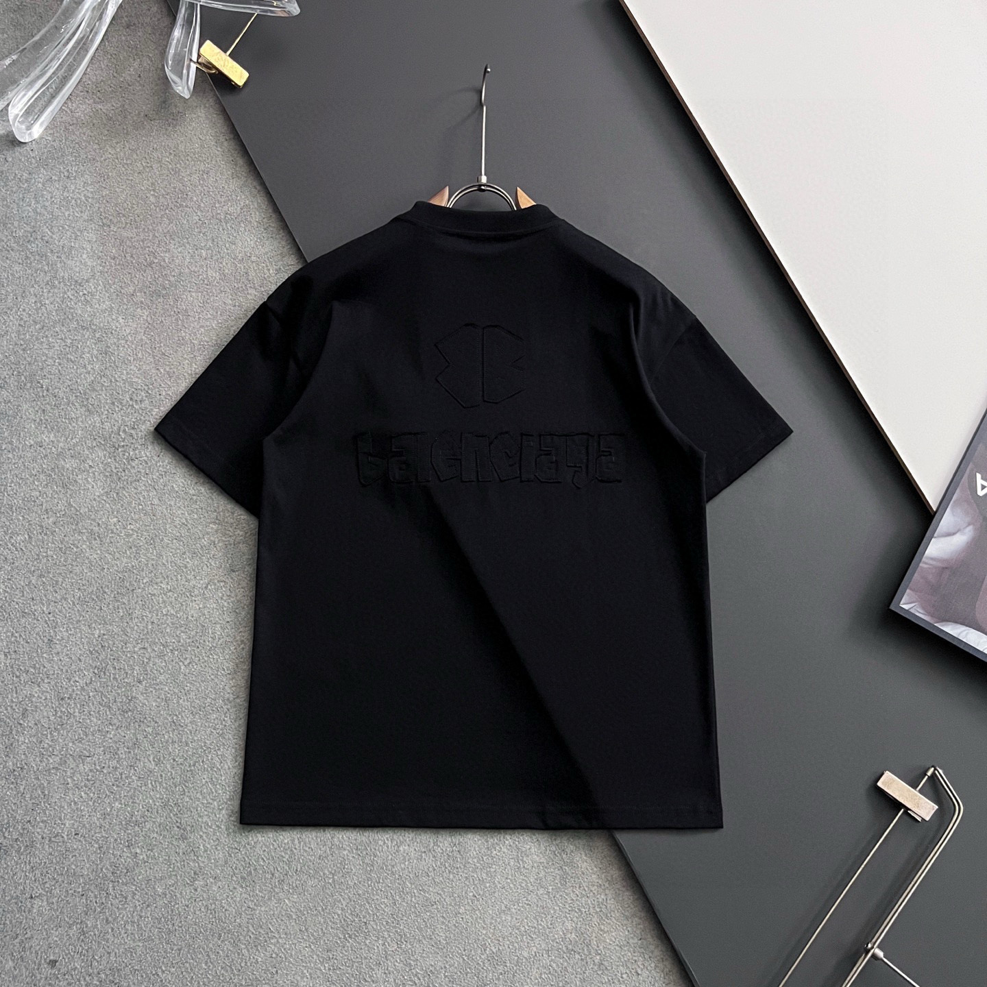 ）25福利款Bal*🌟最新独家爆款*.】重克280克纯棉双纱）爆款现货四季系列短袖，简约基础衣橱神器， 