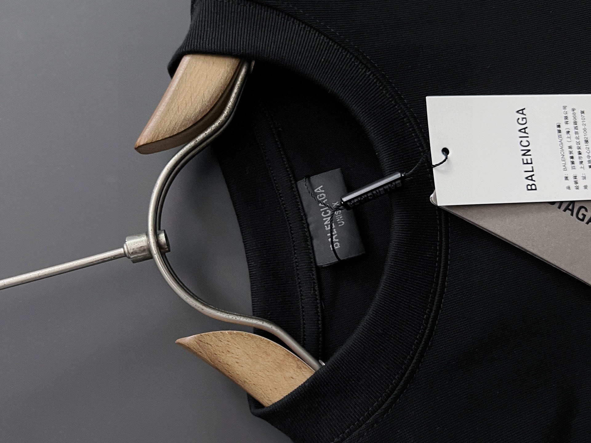 ）25福利款Bal*🌟最新独家爆款*.】重克280克纯棉双纱）爆款现货四季系列短袖，简约基础衣橱神器， 