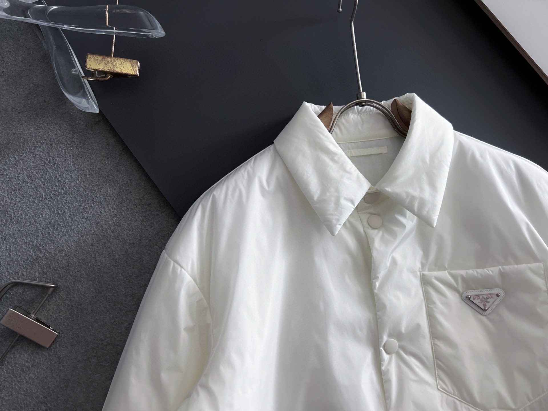 ）Prad*顶级夹克、25Ss秋冬最新款宇航飞行员✈️内胆薄棉，完美[强]完美[强]完美[强]，面料非常