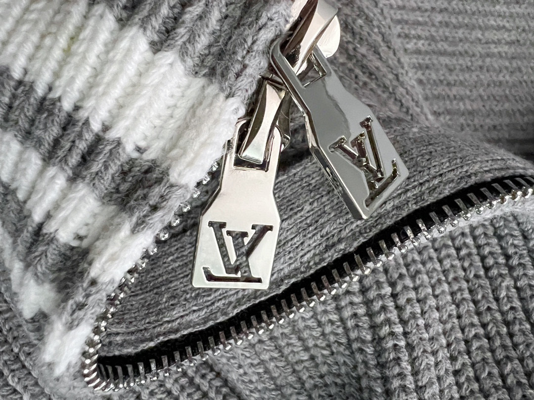 ）1V！秋冬新款男女同款高克重针织羊毛开衫，配色标识条纹工艺设计！钩织标识条纹修饰，设计经典配色钩织设计