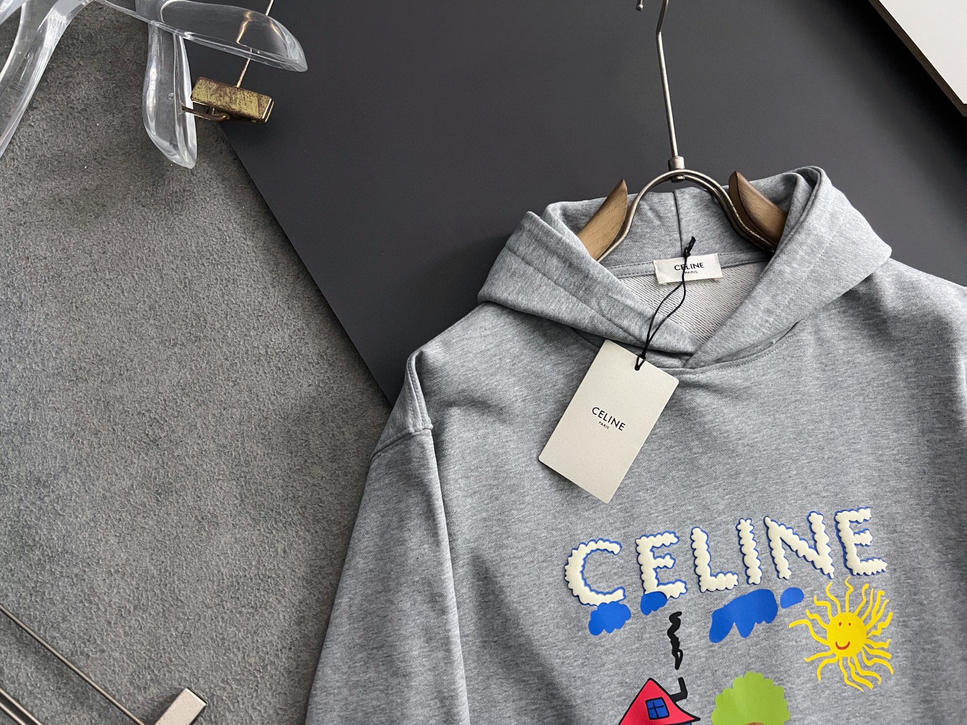 ）Cel*🌟最高版｜独家 高端定制。 15年专业卫衣，无论是面料上还是版型上都是完美越级，精美工艺圆领款