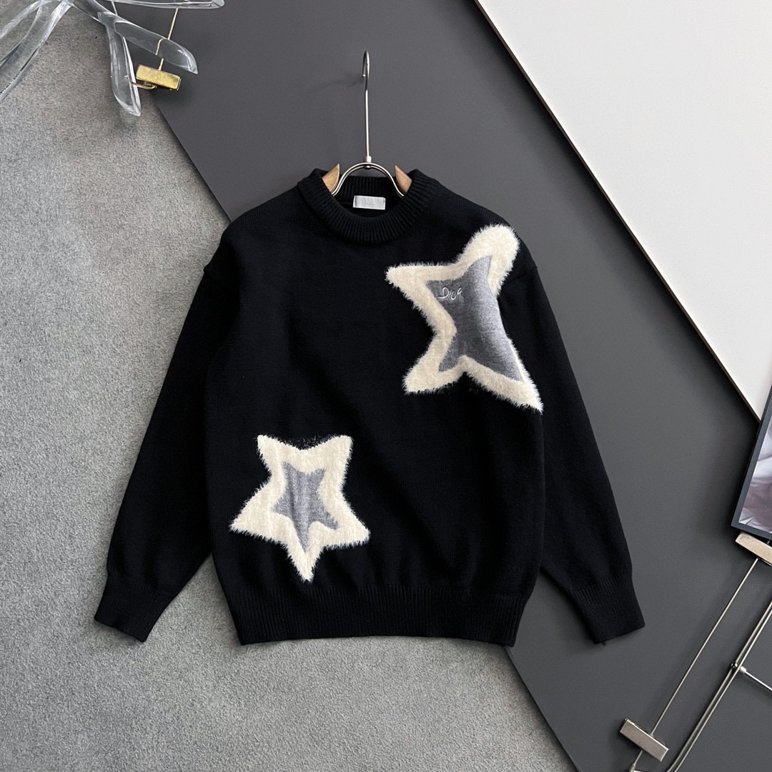 ）CD🌟秋冬最新款拼色毛衣！高品质意大利进口羊毛，高密度针织，百搭毛衣，Logo标志刺绣！更耐穿更加不易