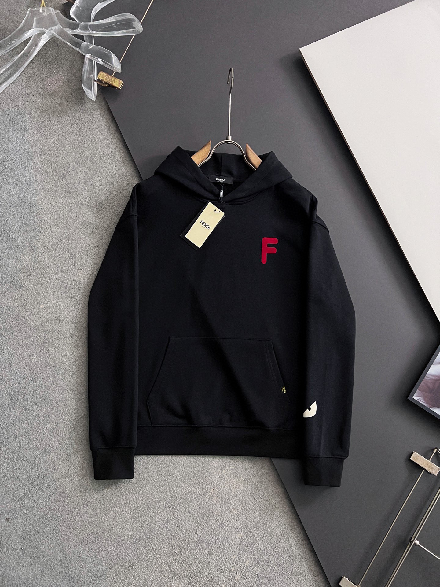 ）Fend*🌟最高版｜独家 高端定制。 15年专业卫衣，无论是面料上还是版型上都是完美越级，精美工艺圆领