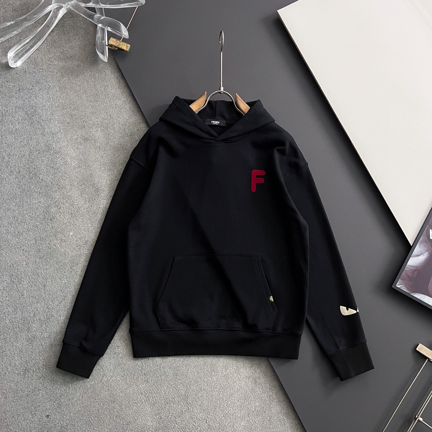 ）Fend*🌟最高版｜独家 高端定制。 15年专业卫衣，无论是面料上还是版型上都是完美越级，精美工艺圆领