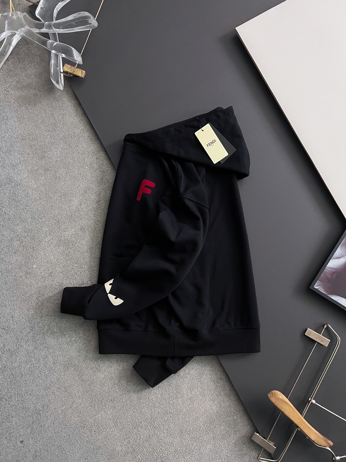 ）Fend*🌟最高版｜独家 高端定制。 15年专业卫衣，无论是面料上还是版型上都是完美越级，精美工艺圆领