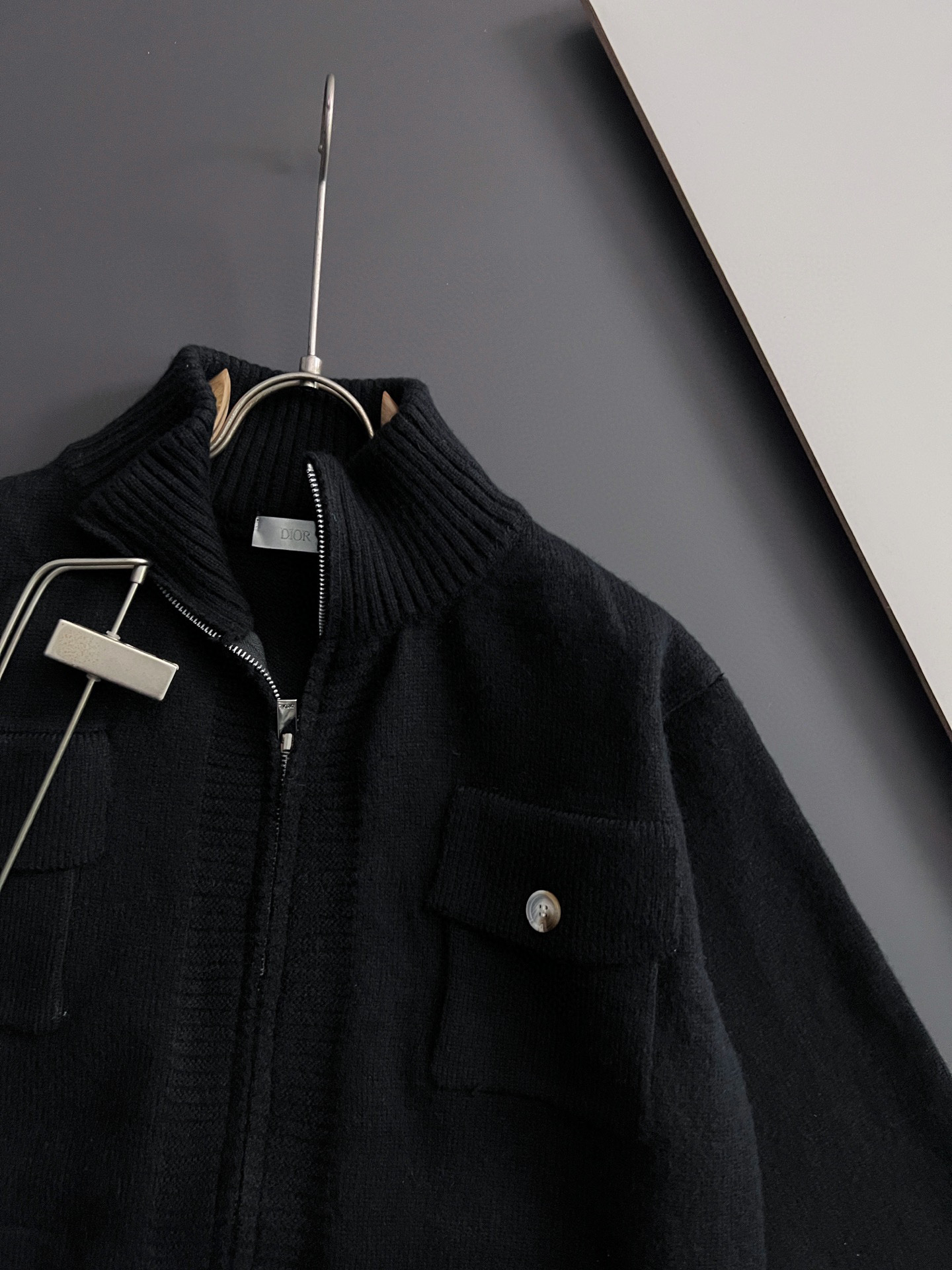 ）CD*2025🌟FW独家爆款秋冬新款厚织毛衣纯色织法工艺设计！面料手感偏厚实，有一定的自重感，柔软绵密