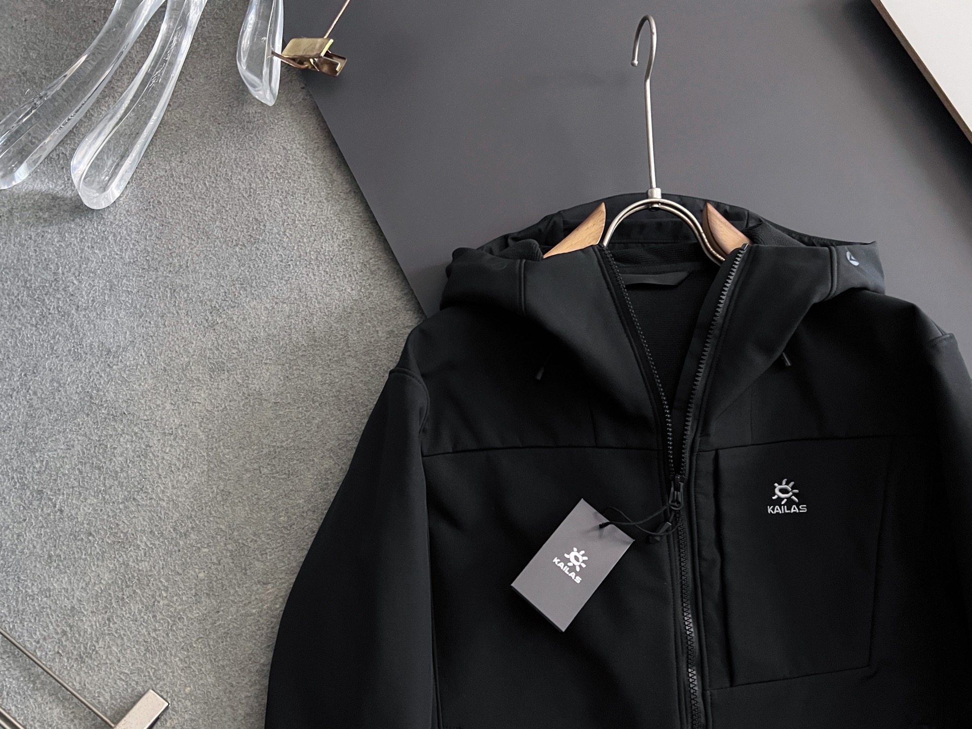 外套裤子）Kailas*、25Ss男士工装软壳休闲套装.....……标志性的LOGO刺绣 休闲户外都是最