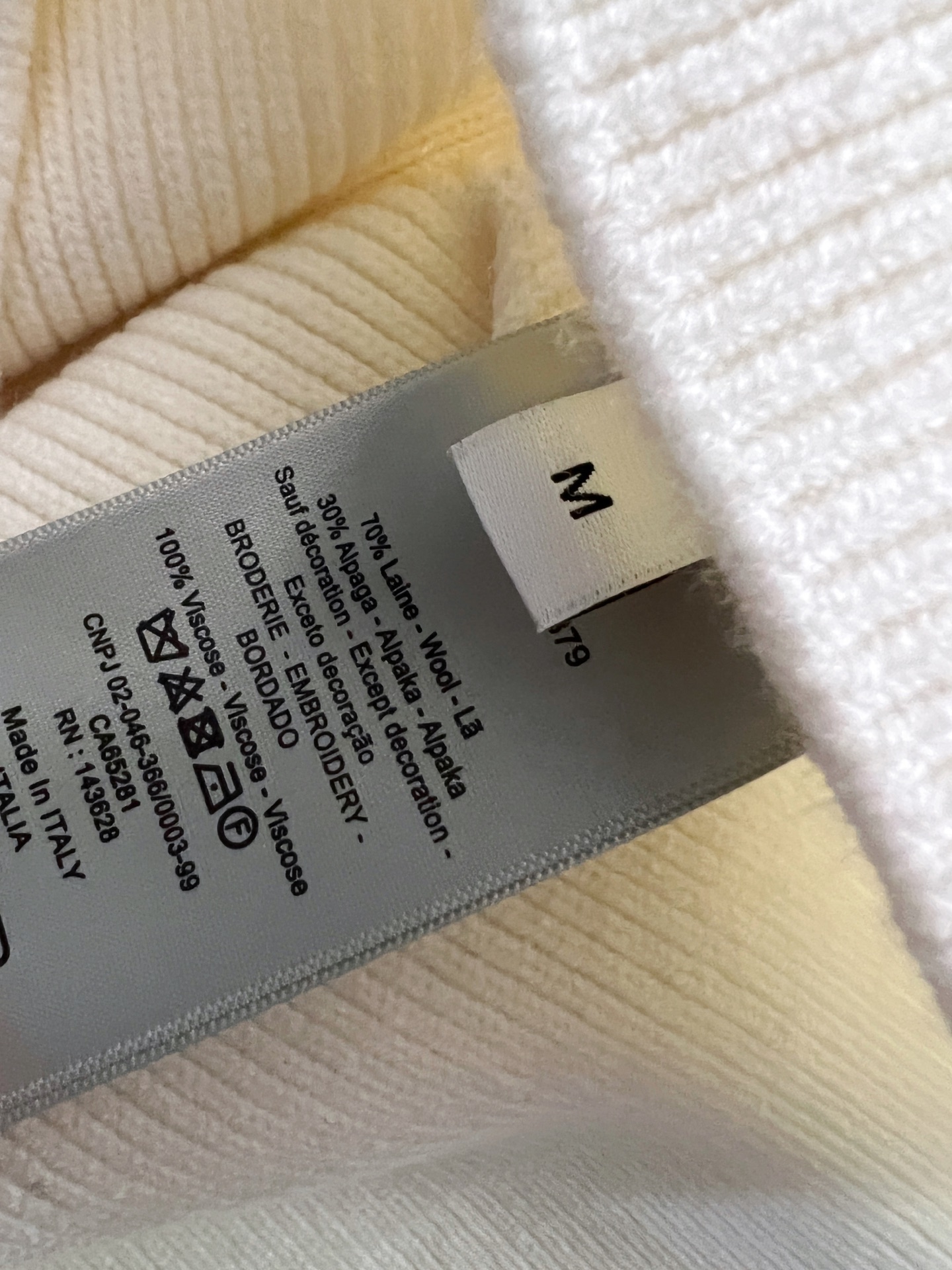 ）CD🌟秋冬新款男女同款高克重针织羊毛开衫，配色标识条纹工艺设计！钩织标识条纹修饰，设计经典配色钩织设计