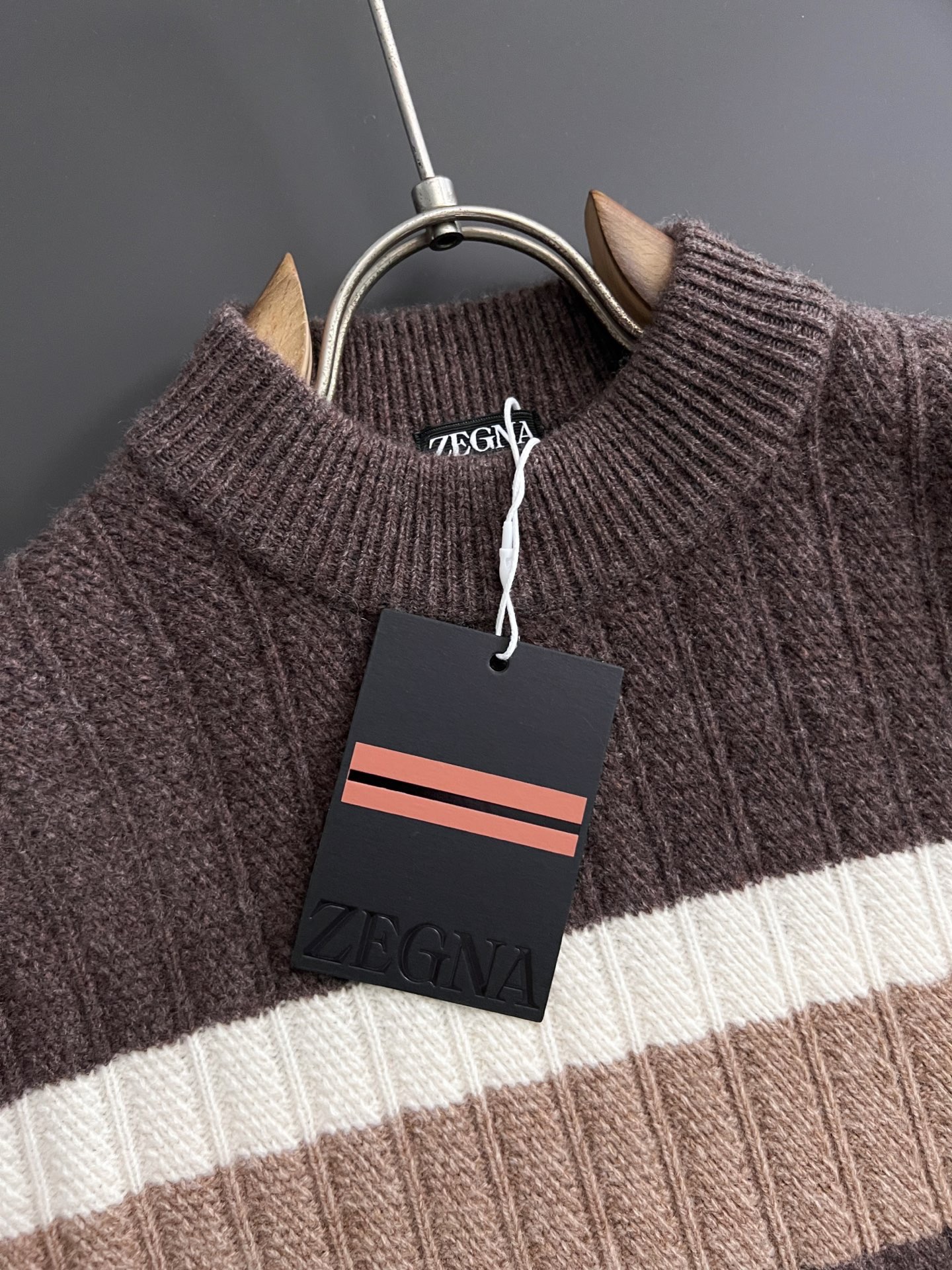 ）Zegn*🌟顶级版冬季羊绒衫（绵羊毛100%），轻商务老钱风，此款毛衣甄选客供进口100％针织羊毛材质