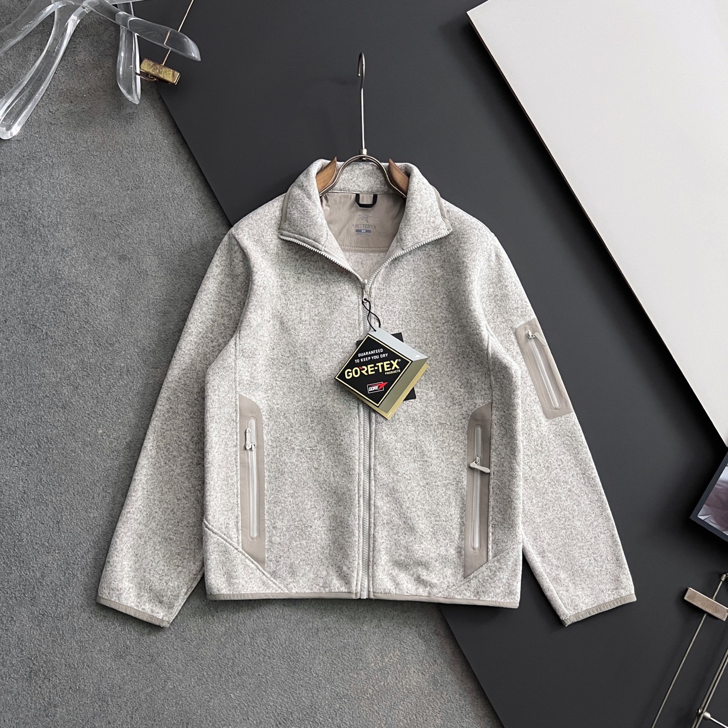 ）始祖🐦*🌟最高版｜独家 高端定制。 纯棉针织卫衣拉链衫，精美工艺圆领款，独家薄绒平绒内里复合柔软贴身科