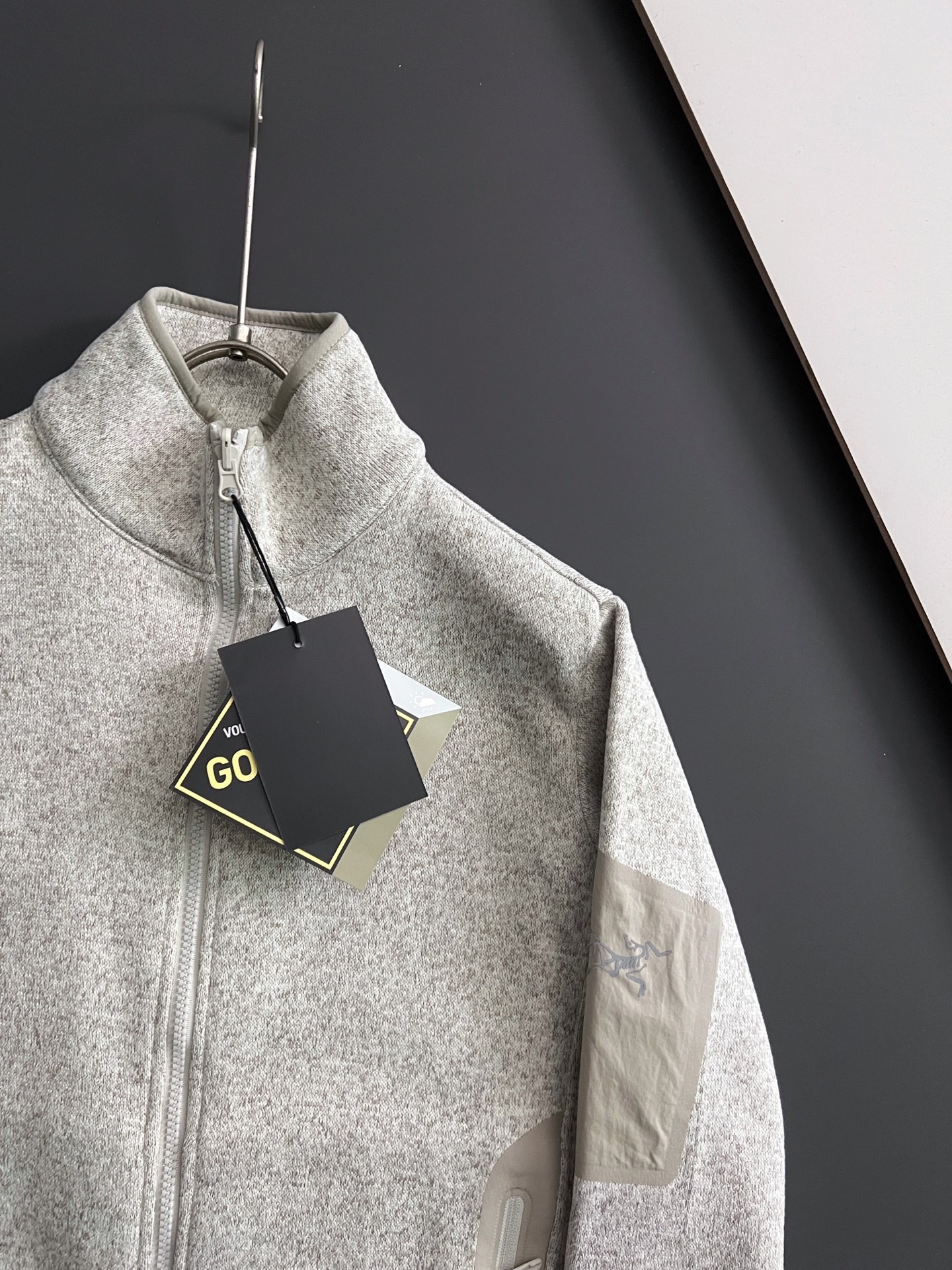 ）始祖🐦*🌟最高版｜独家 高端定制。 纯棉针织卫衣拉链衫，精美工艺圆领款，独家薄绒平绒内里复合柔软贴身科