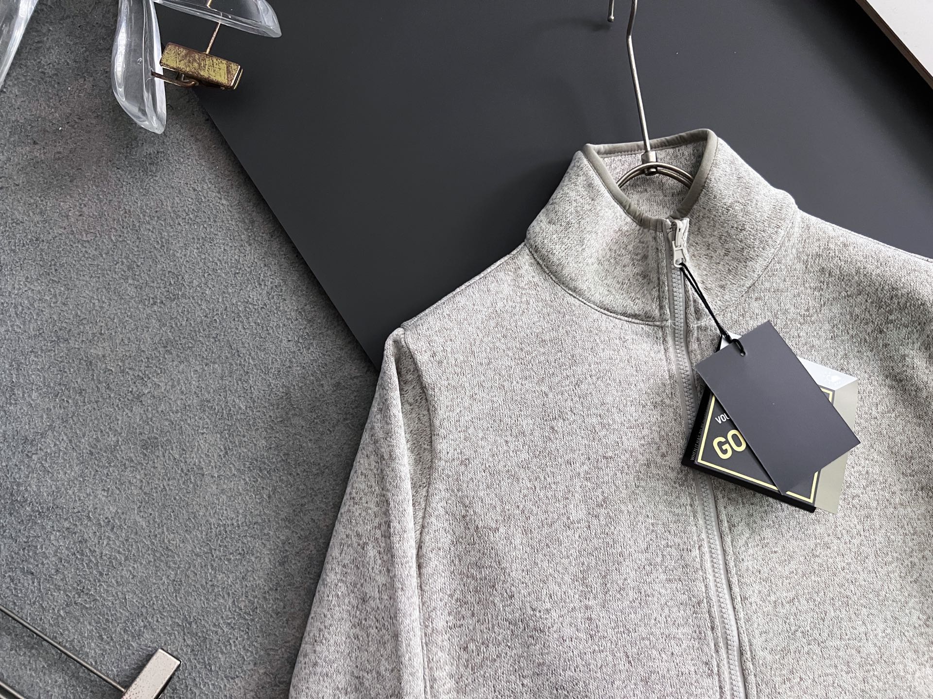 ）始祖🐦*🌟最高版｜独家 高端定制。 纯棉针织卫衣拉链衫，精美工艺圆领款，独家薄绒平绒内里复合柔软贴身科