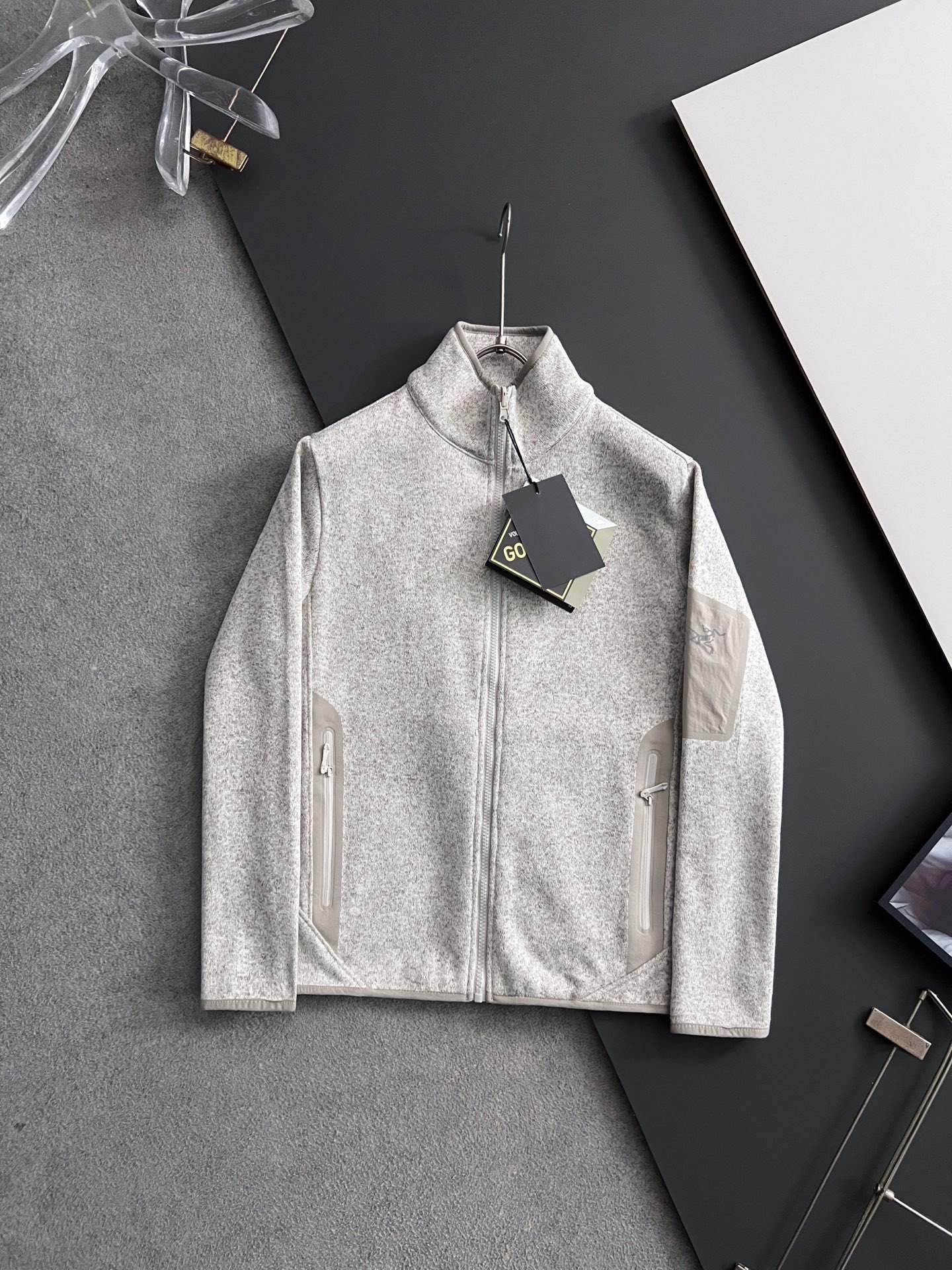 ）始祖🐦*🌟最高版｜独家 高端定制。 纯棉针织卫衣拉链衫，精美工艺圆领款，独家薄绒平绒内里复合柔软贴身科