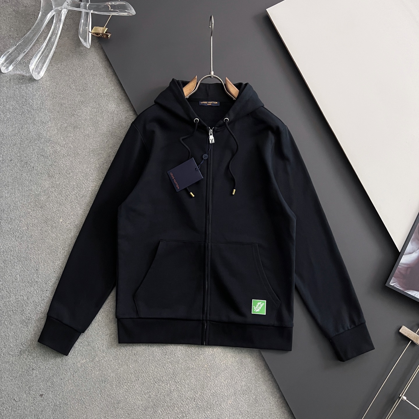 ）1V*🌟25FW秋季拉链连帽卫衣外套独家定染中克重科技平纹针织面料，区别市场通货颜色‼校服风减龄气息～