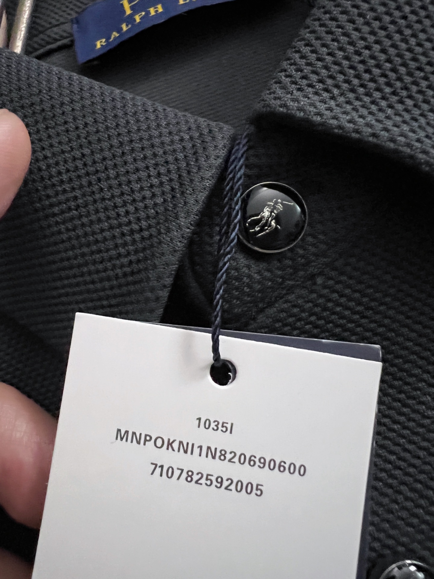 ）Polo拉夫劳伦* 2025🌟秋冬新款男士Polo衫内里薄绒复合，恒温打底，品牌最新设计元素！既不单调