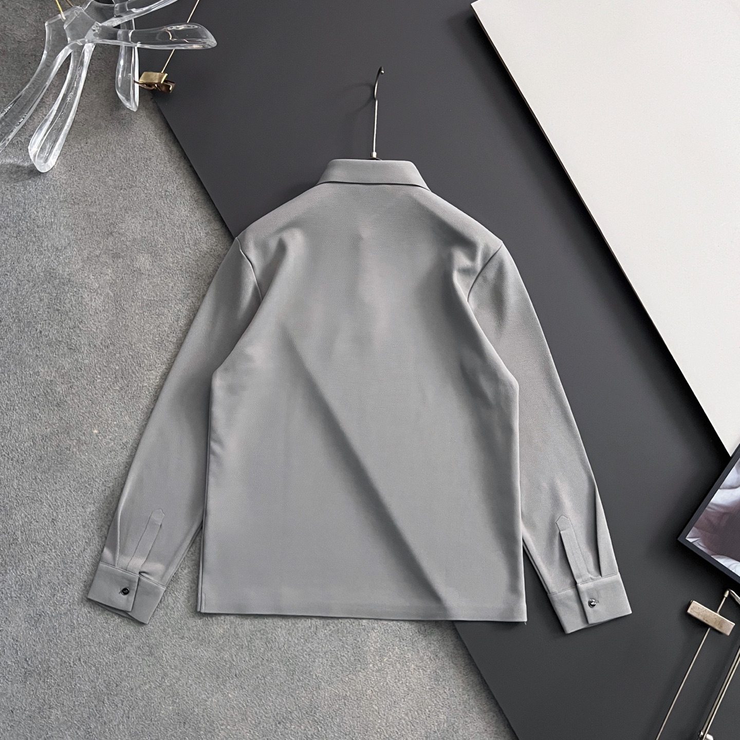 ）Polo拉夫劳伦* 2025🌟秋冬新款男士Polo衫内里薄绒复合，恒温打底，品牌最新设计元素！既不单调