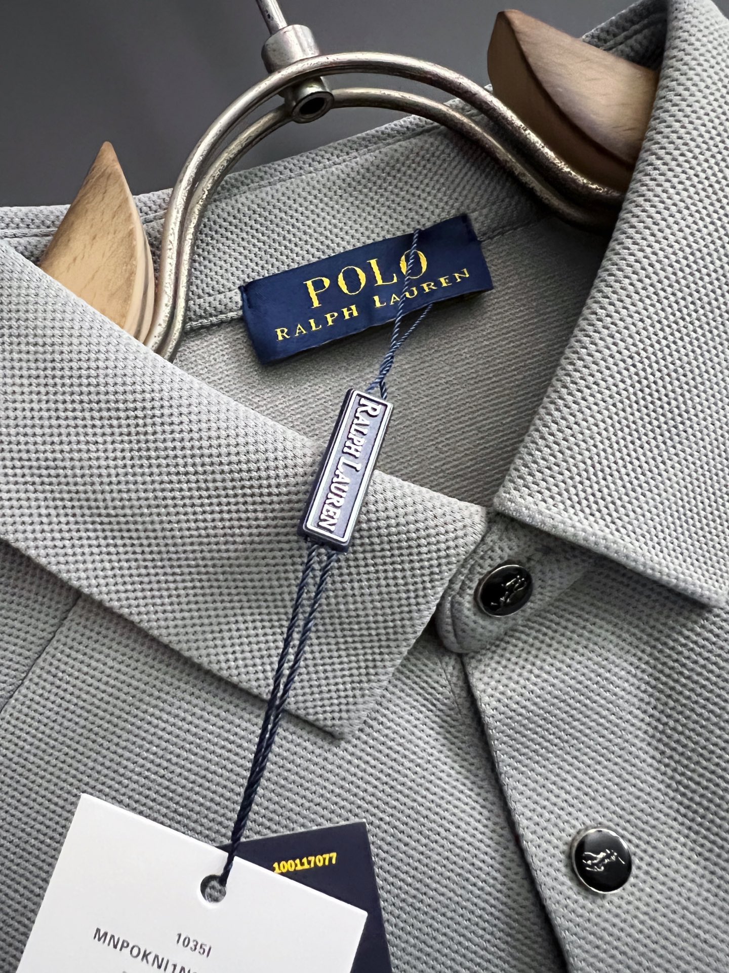 ）Polo拉夫劳伦* 2025🌟秋冬新款男士Polo衫内里薄绒复合，恒温打底，品牌最新设计元素！既不单调