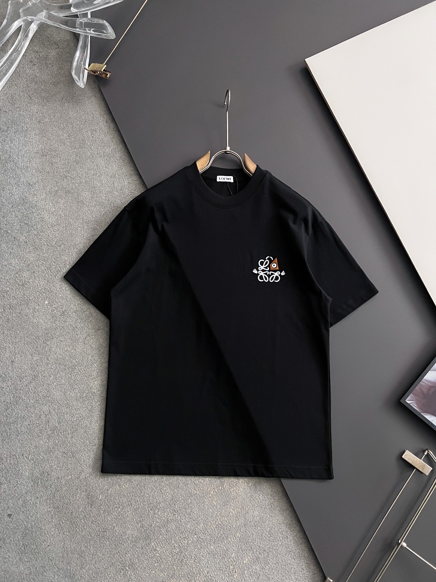 ）Loe*2026Ss最新工艺短袖280g纯棉双纱爆款现货四季系列短袖，简约基础衣橱神器， 休闲百搭必备