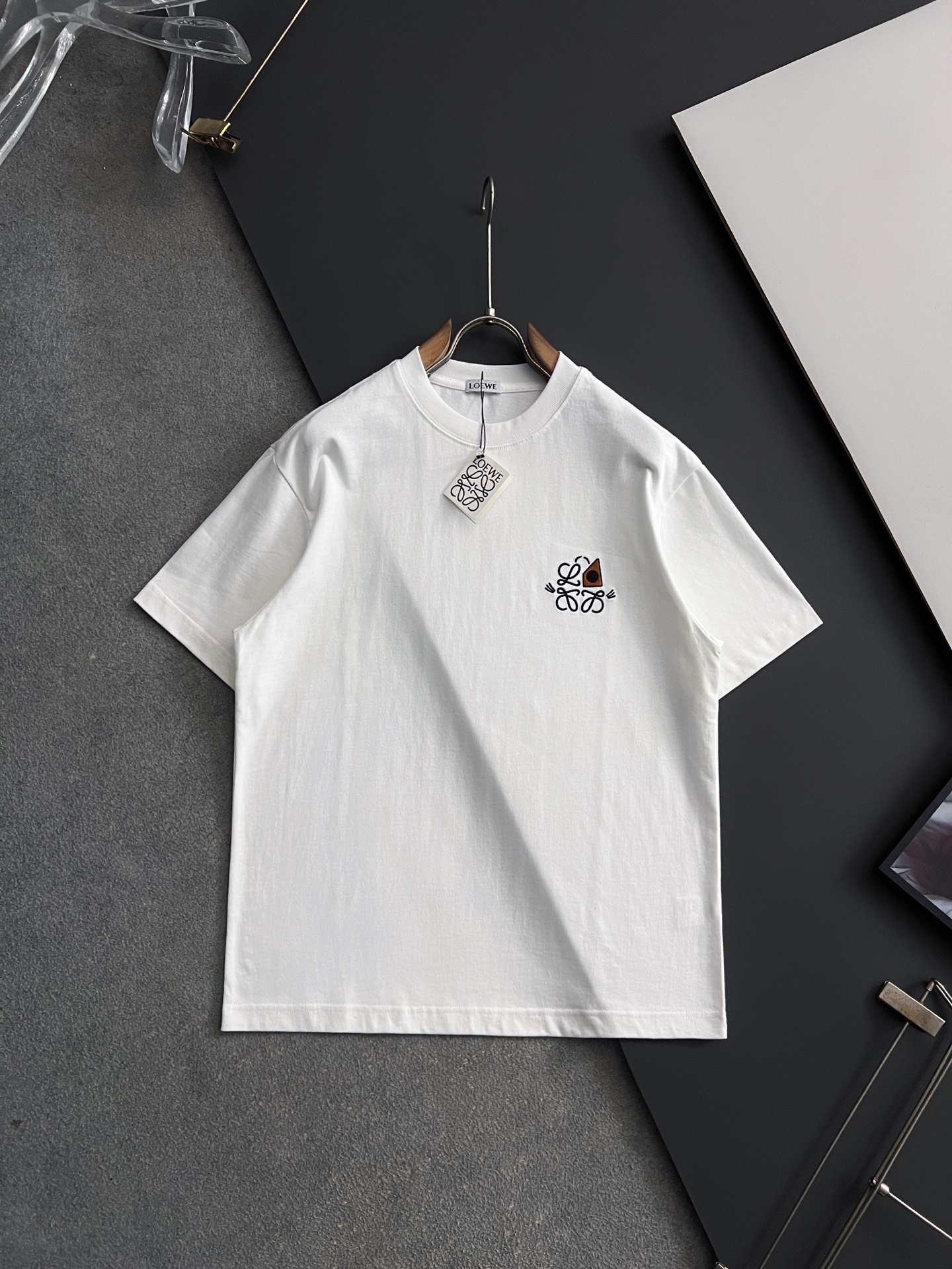 ）Loe*2026Ss最新工艺短袖280g纯棉双纱爆款现货四季系列短袖，简约基础衣橱神器， 休闲百搭必备