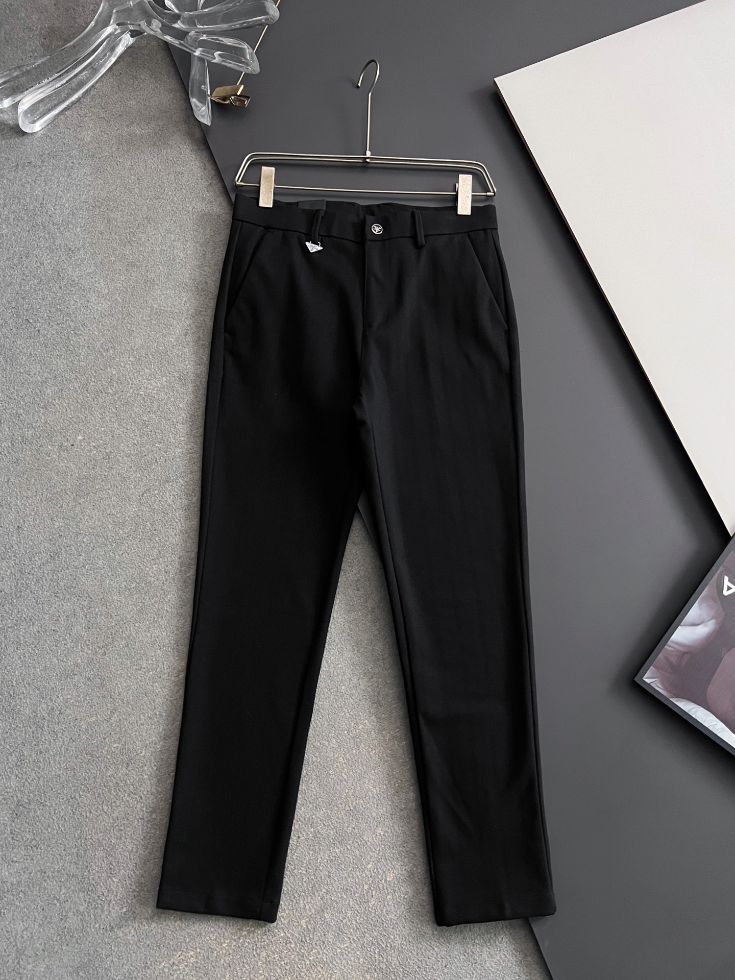 Prad*、2025最新特定改制羊绒男士休闲西裤# 此款无疑是最精致最高级的存在!非常显气质的一款西装裤