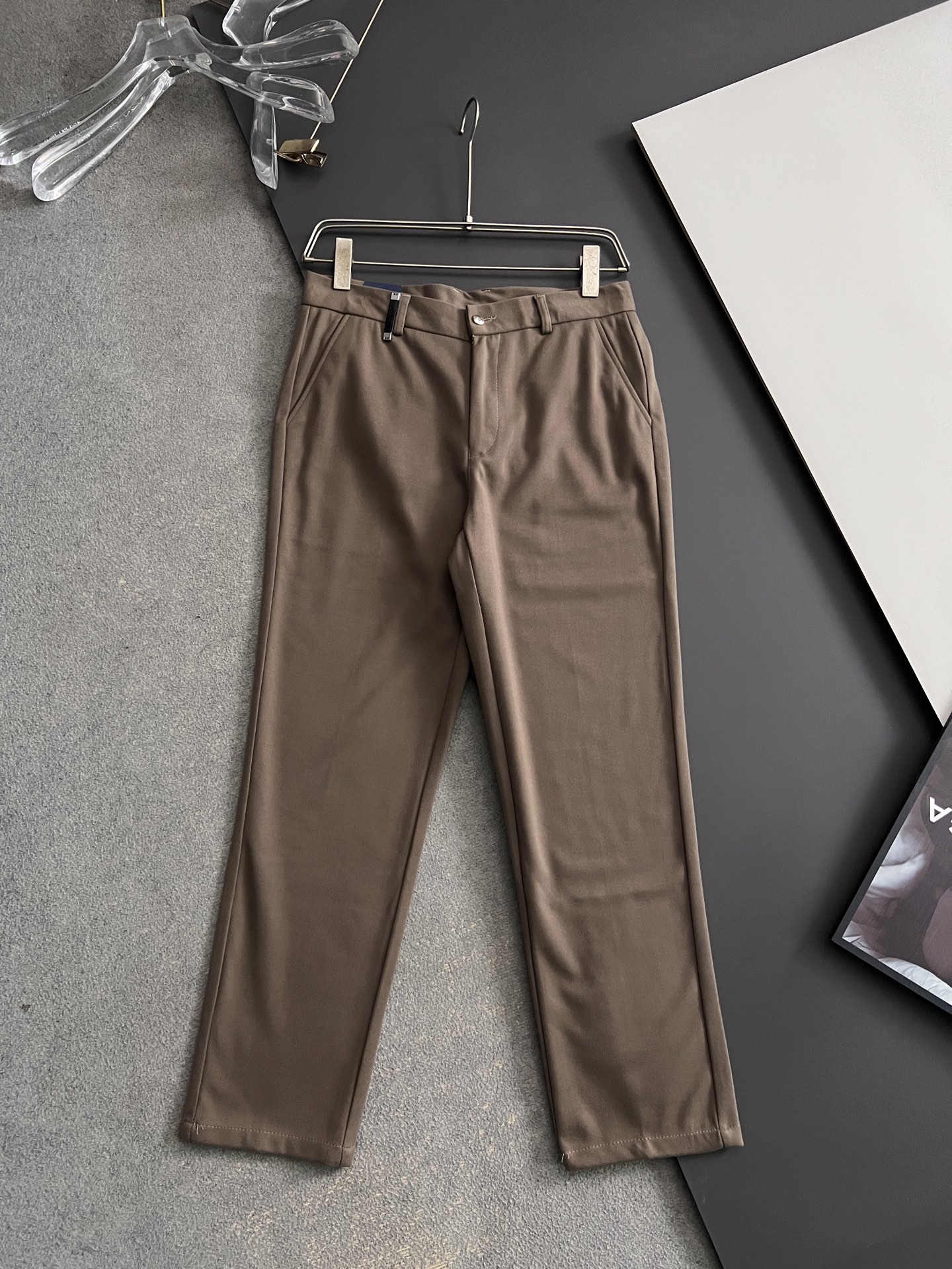 Prad*、2025最新特定改制羊绒男士休闲西裤# 此款无疑是最精致最高级的存在!非常显气质的一款西装裤