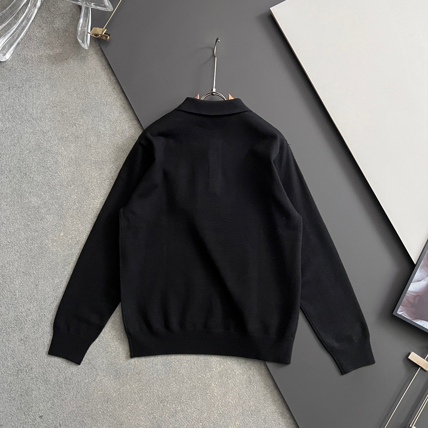 🌾BC*·🌟25FW秋冬打底翻领毛衣！高品质意大利进口面料，高密度针织，百搭毛衣，内搭衬衫都帅气十足！L