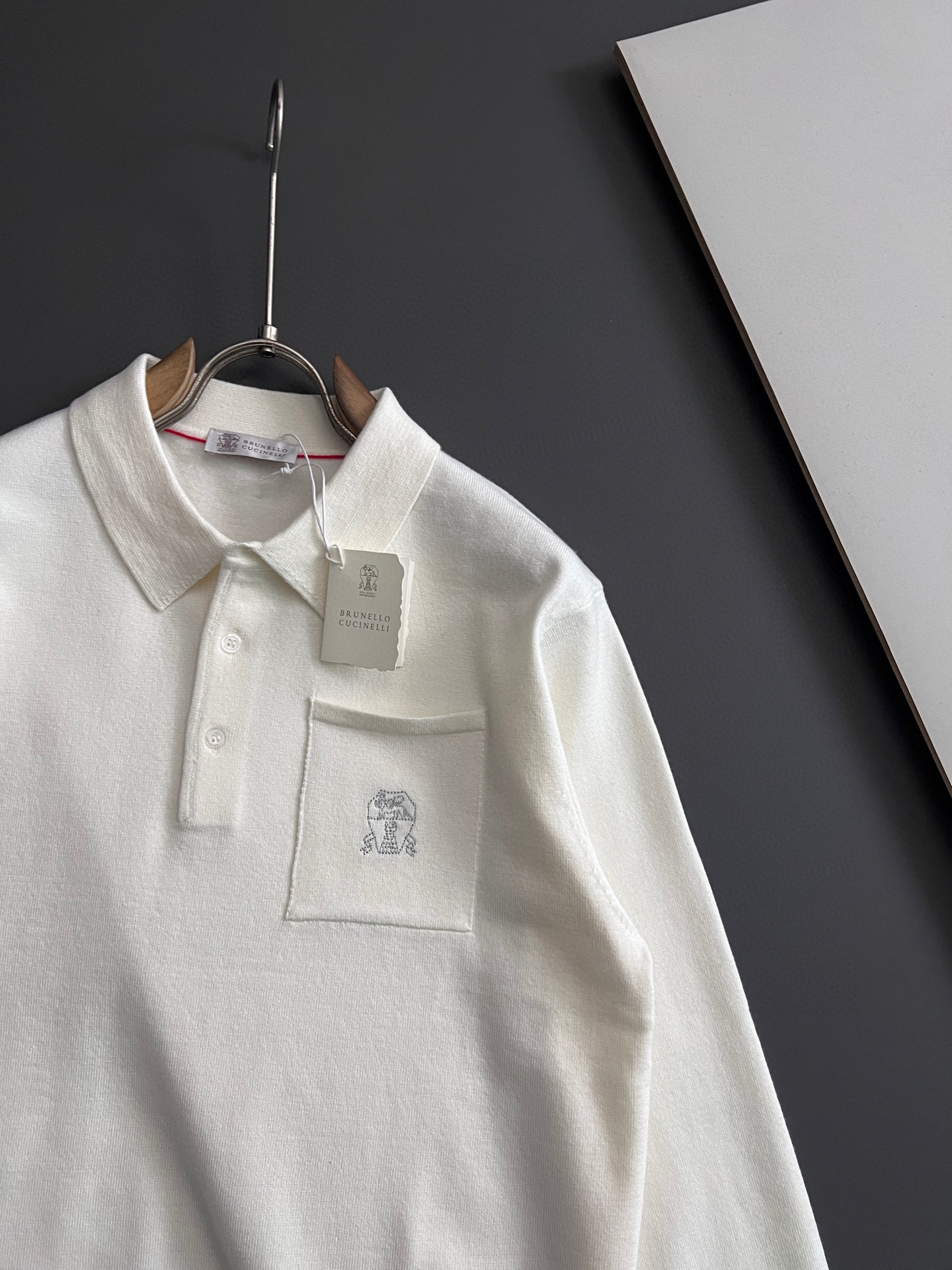 🌾BC*·🌟25FW秋冬打底翻领毛衣！高品质意大利进口面料，高密度针织，百搭毛衣，内搭衬衫都帅气十足！L