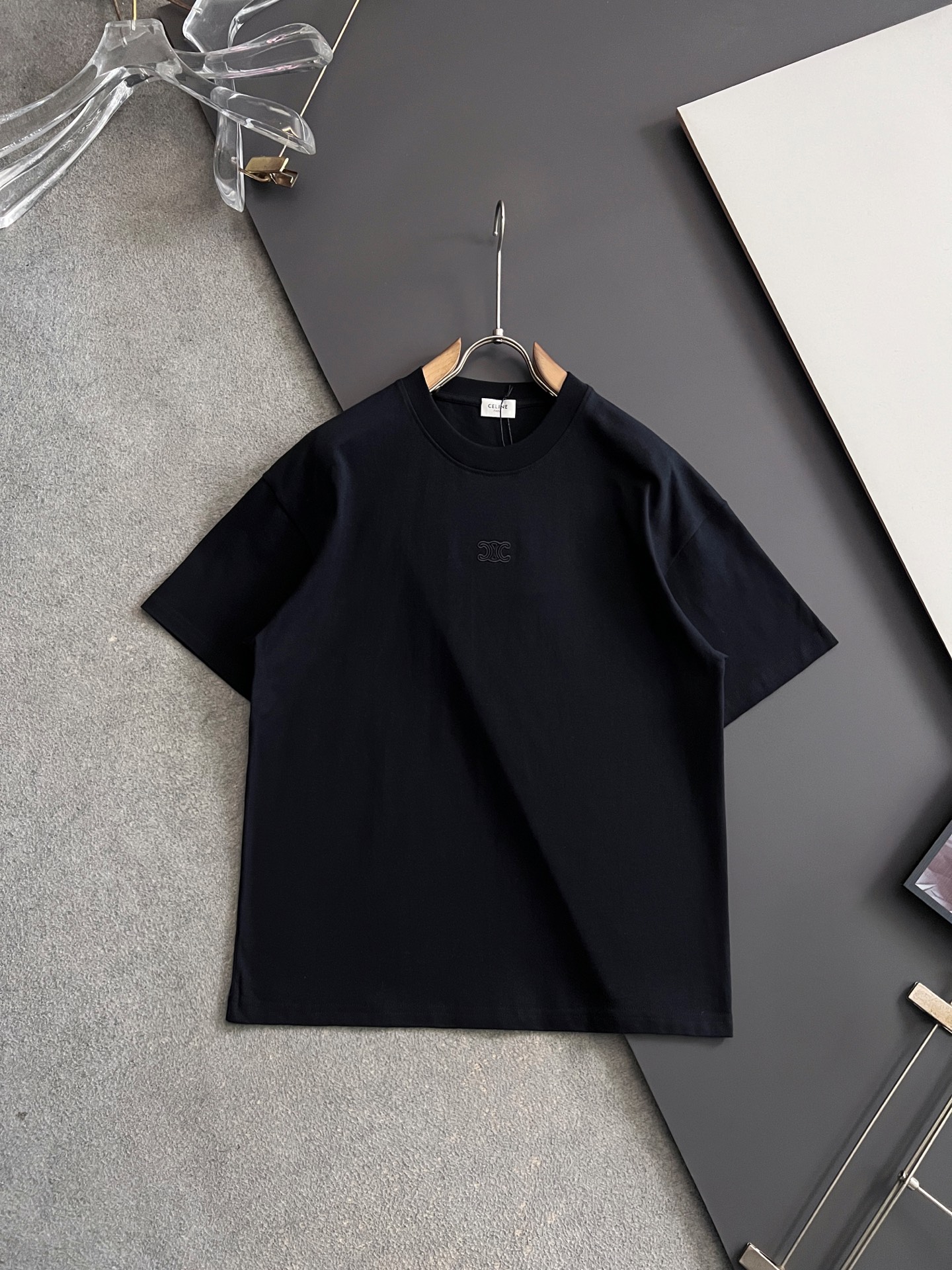 🌾Cel*2026Ss最新工艺短袖260g纯棉双纱爆款现货四季系列短袖，简约基础衣橱神器， 休闲百搭必备