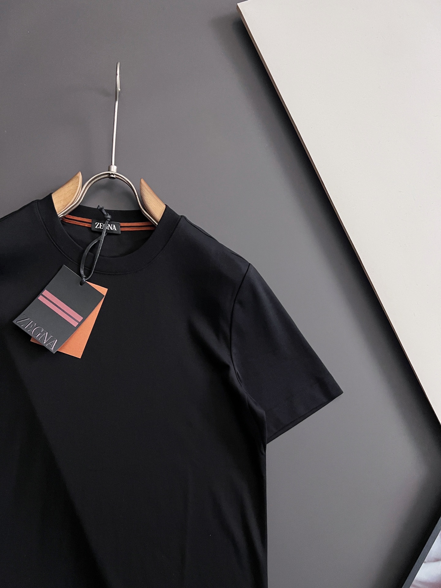 🌾Zegn*、双股丝光绝佳高品质进口牛奶丝T恤，渠道正品进口，定制丝光、特级面料，亲肤性绝佳，细节极致完